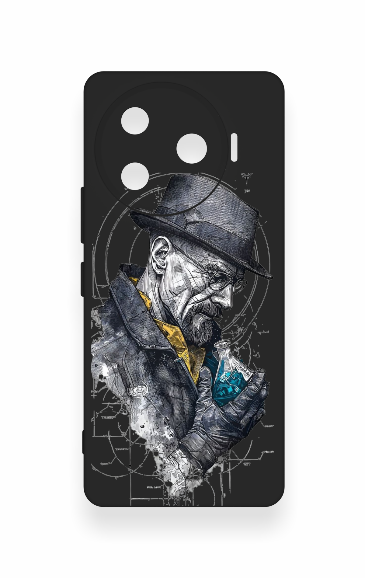 Tecno Camon 30 Pro 5G Uyumlu Walter White Desenli Silikon Kılıf