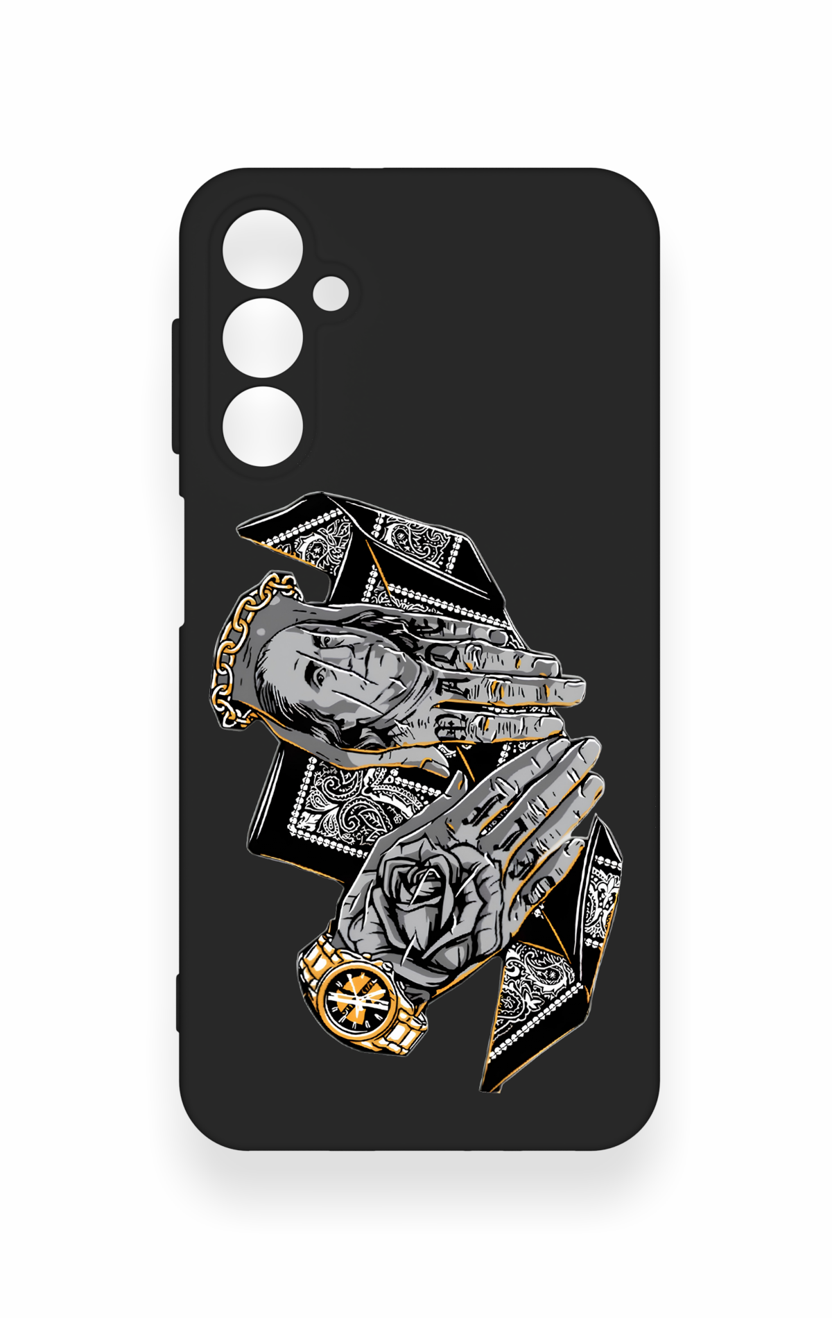 Samsung A24 Uyumlu Self Made Desenli Silikon Kılıf