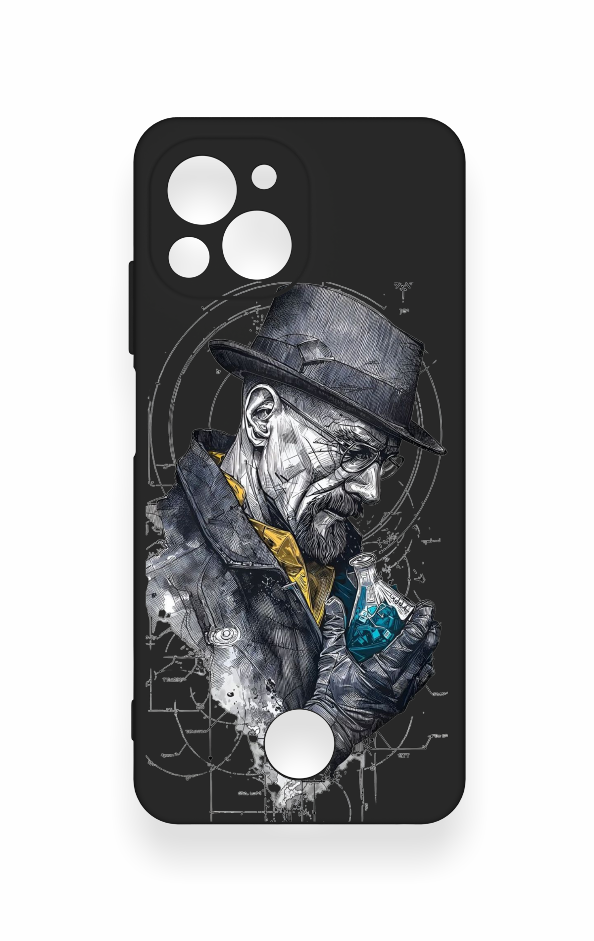 Reeder S23 Pro Max Uyumlu Walter White Desenli Silikon Kılıf