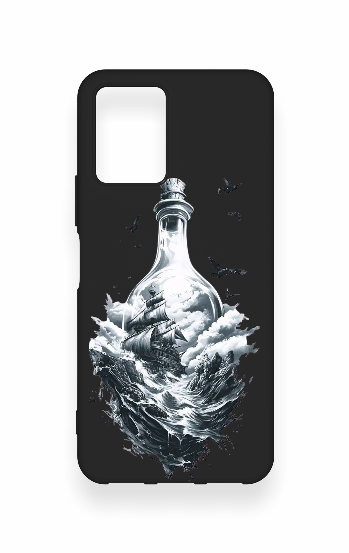 Vivo Y33S Uyumlu Secret Sea Desenli Silikon Kılıf