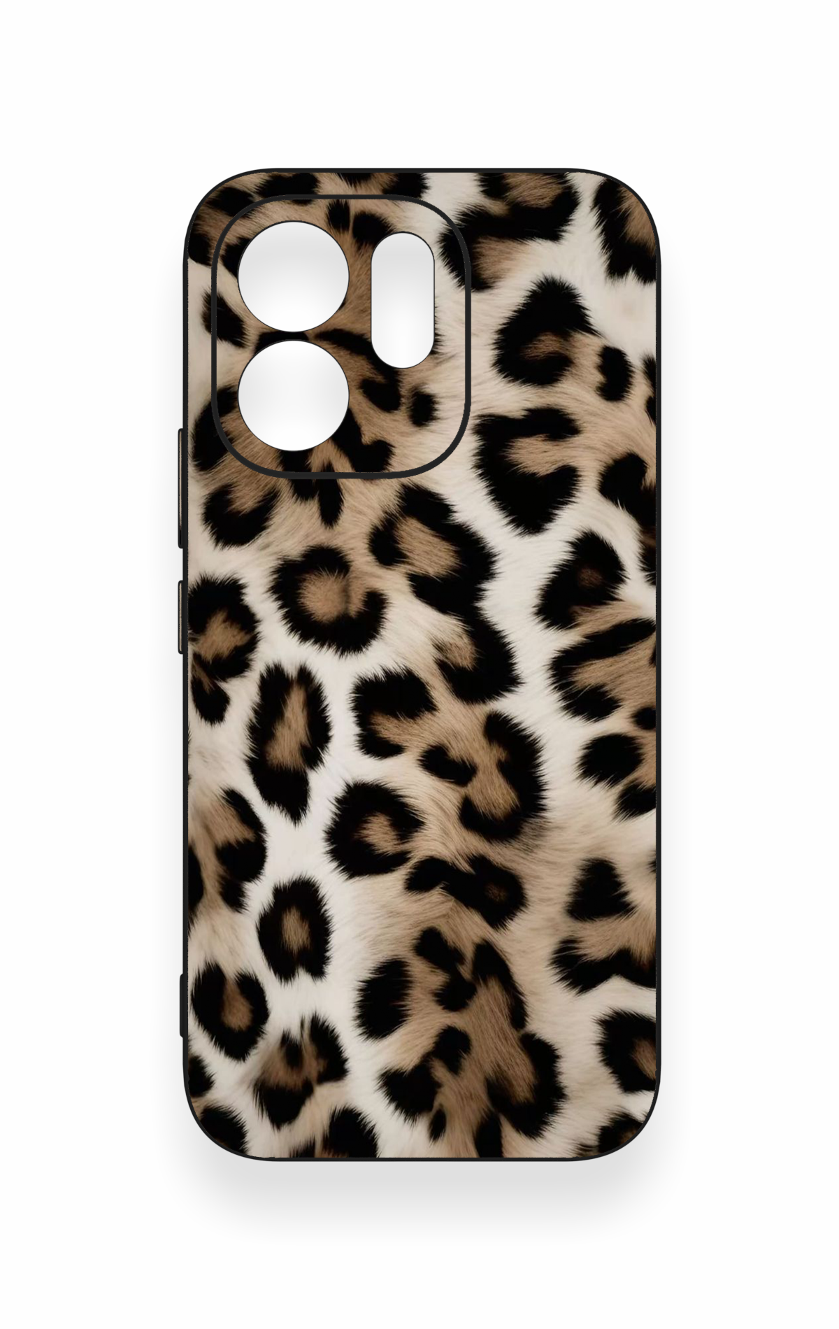 Vivo V70 5G Uyumlu Leopar Derisi Desenli Silikon Kılıf