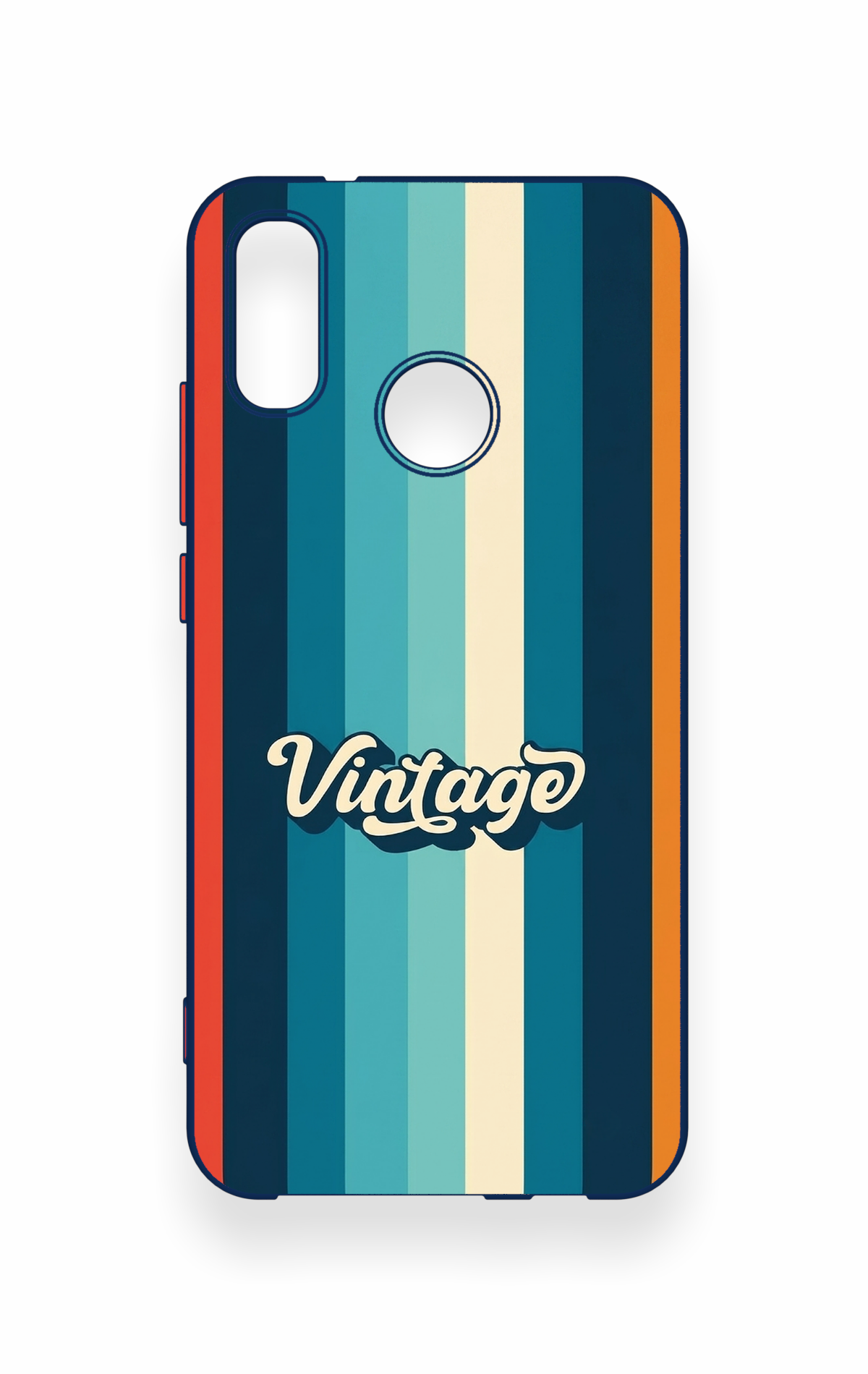 Huawei P20 Lite Uyumlu Vintage Desenli Silikon Kılıf