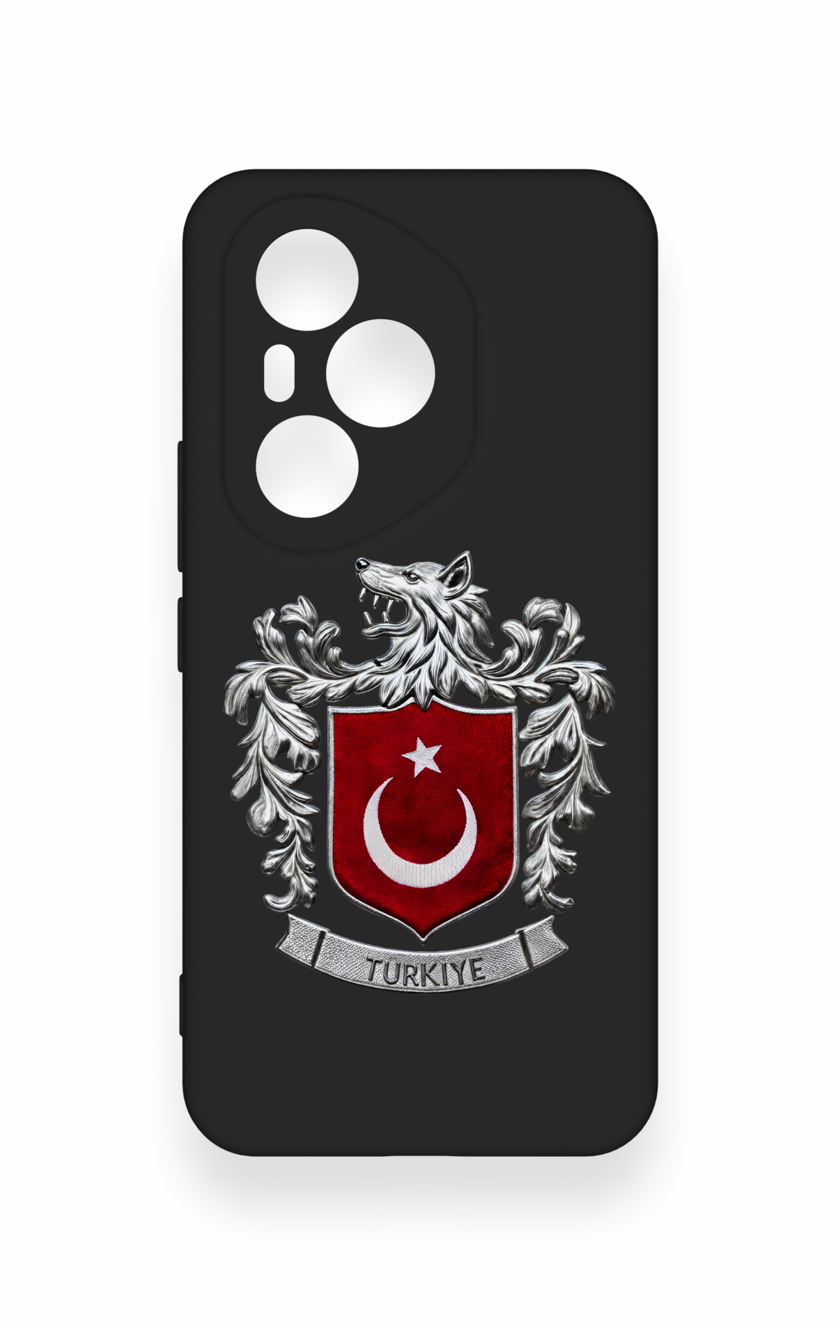 Honor 400 Pro Uyumlu Türk Arma Desenli Silikon Kılıf