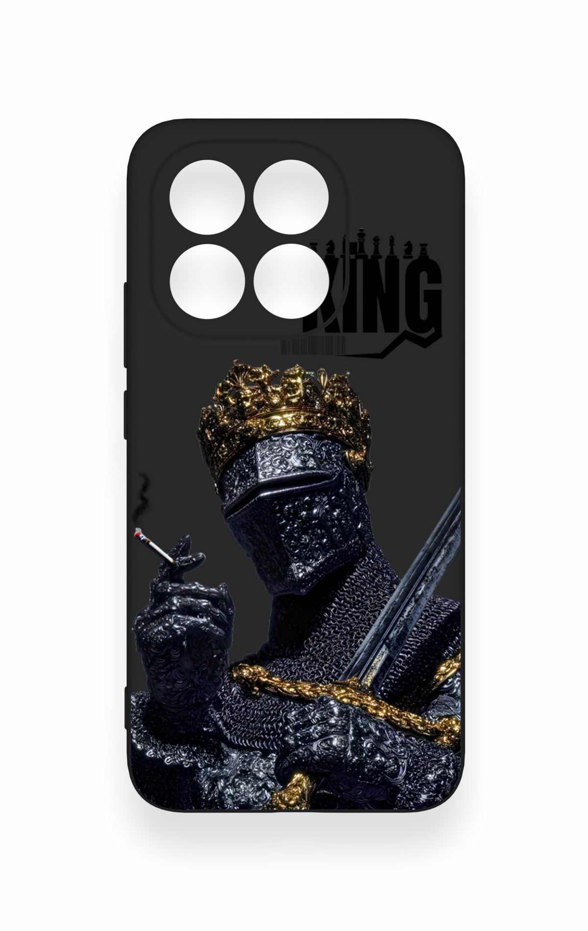 Mi 15T 5G Uyumlu King Desenli Silikon Kılıf
