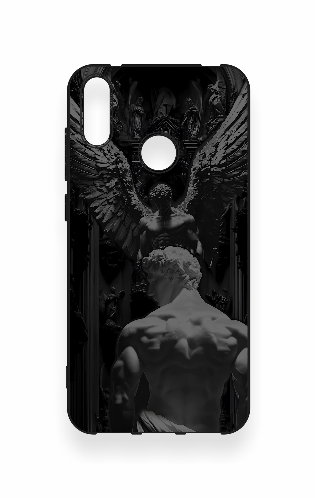 Huawei Y7 2019 Uyumlu Icarus Desenli Silikon Kılıf