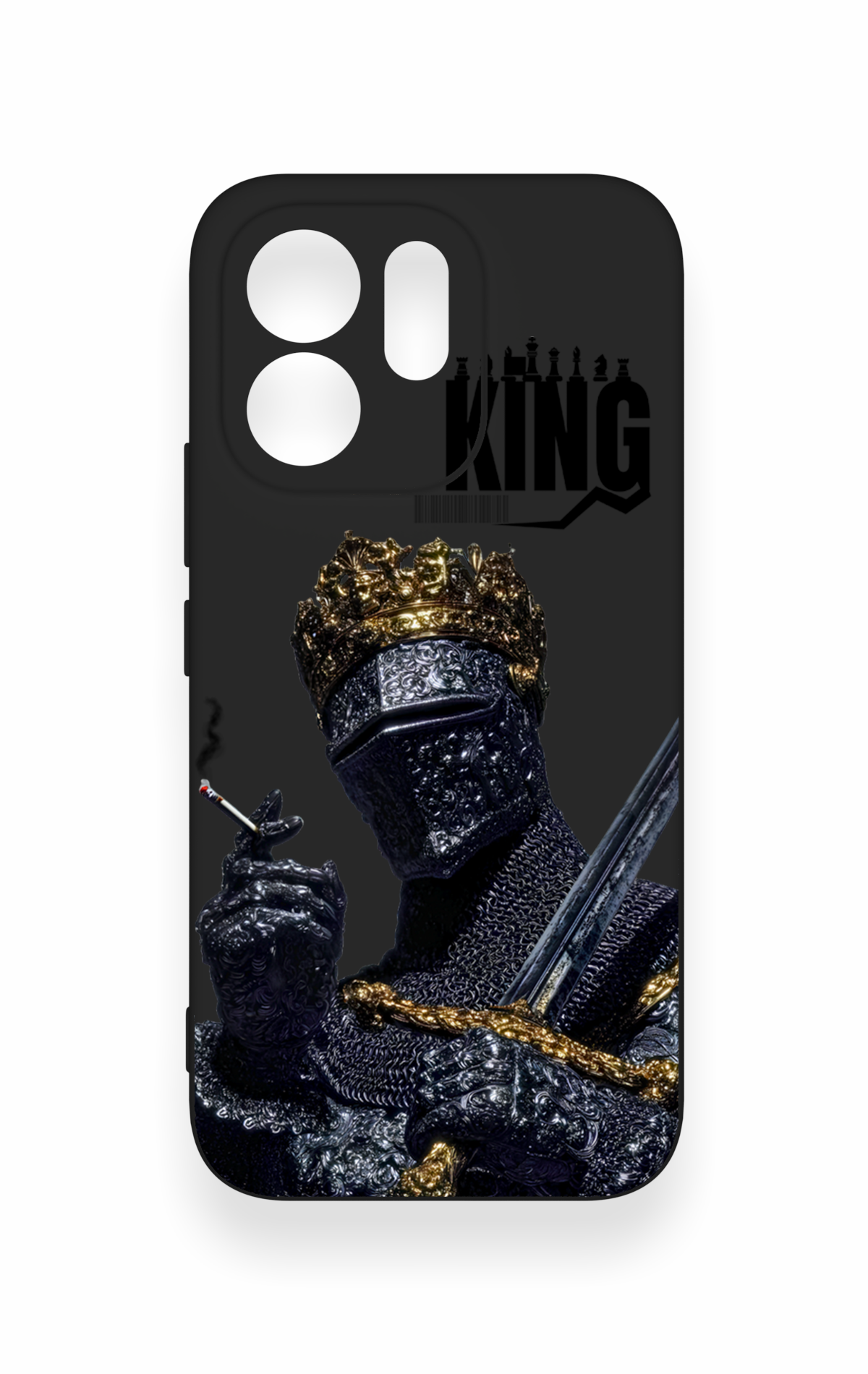 Vivo V70 5G Uyumlu King Desenli Silikon Kılıf