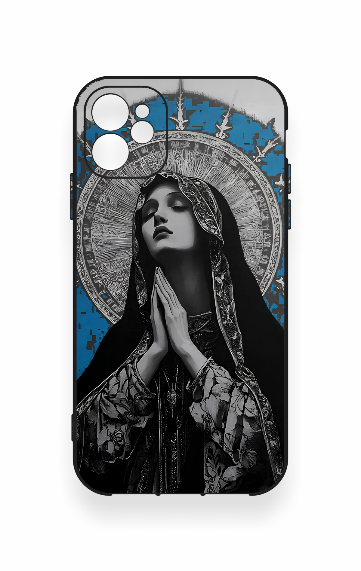 iPhone 11 Uyumlu Rahibe Desenli Silikon Kılıf