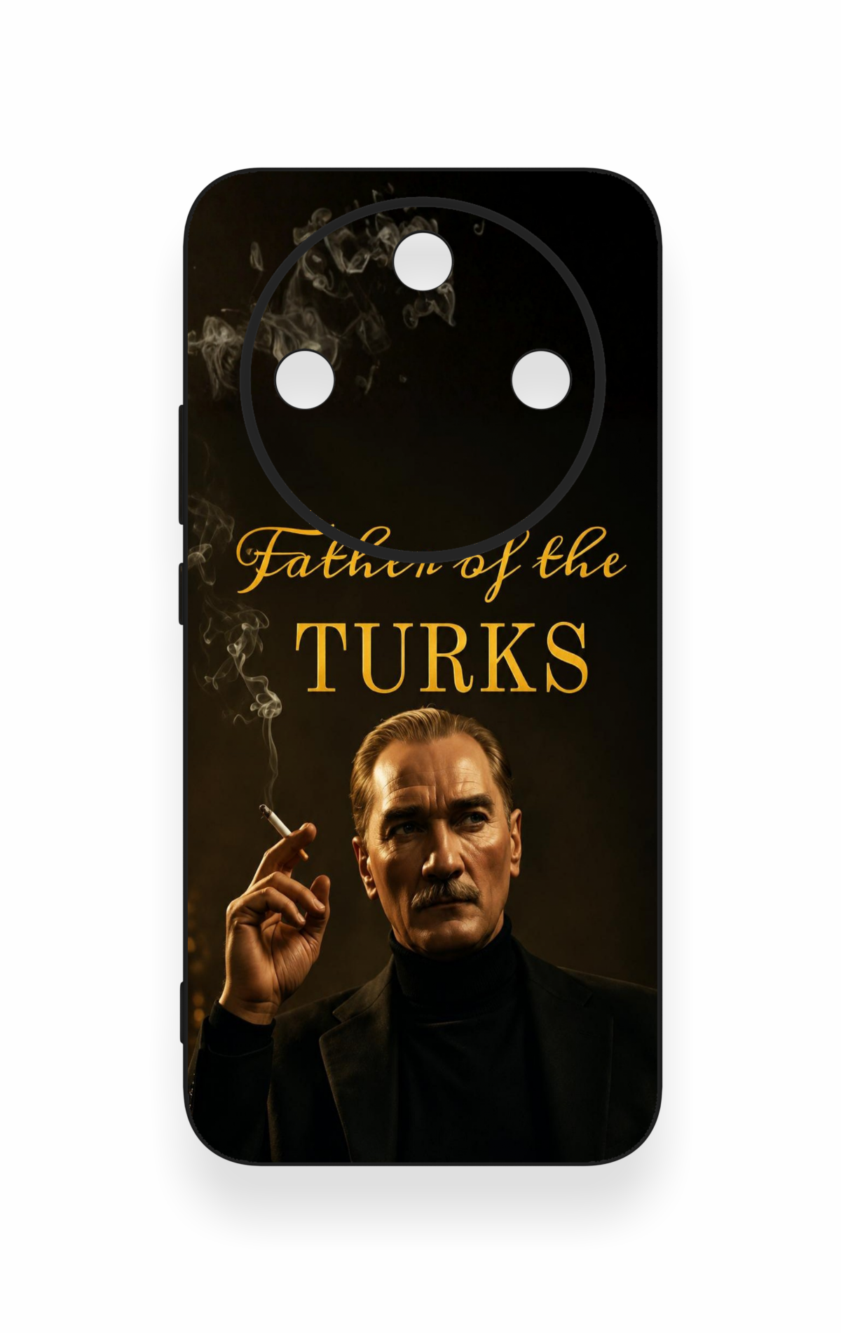 Honor Magic 8 Lite Uyumlu Father Of The Turks Desenli Silikon Kılıf