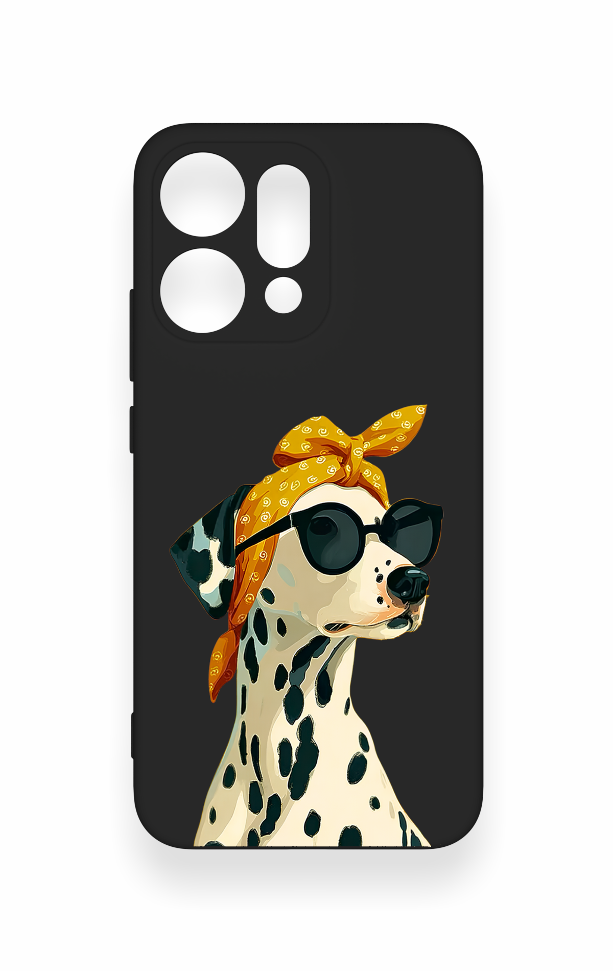 Oppo Reno 14 Uyumlu Cool Dalmaçyalı Desenli Silikon Kılıf