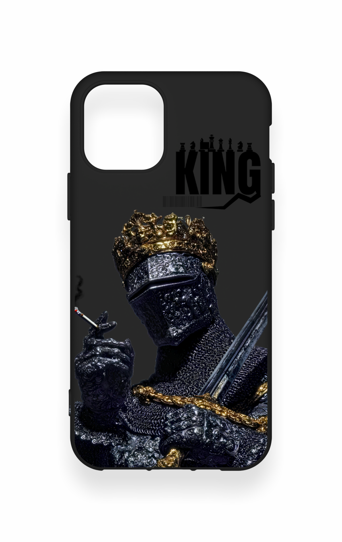 iPhone 11 Pro Uyumlu King Desenli Silikon Kılıf