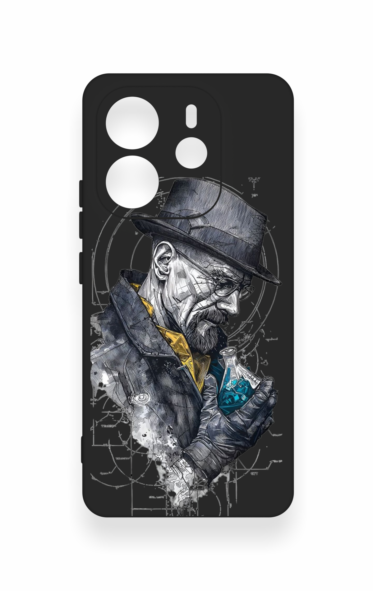 Redmi Note 14 4G Uyumlu Walter White Desenli Silikon Kılıf