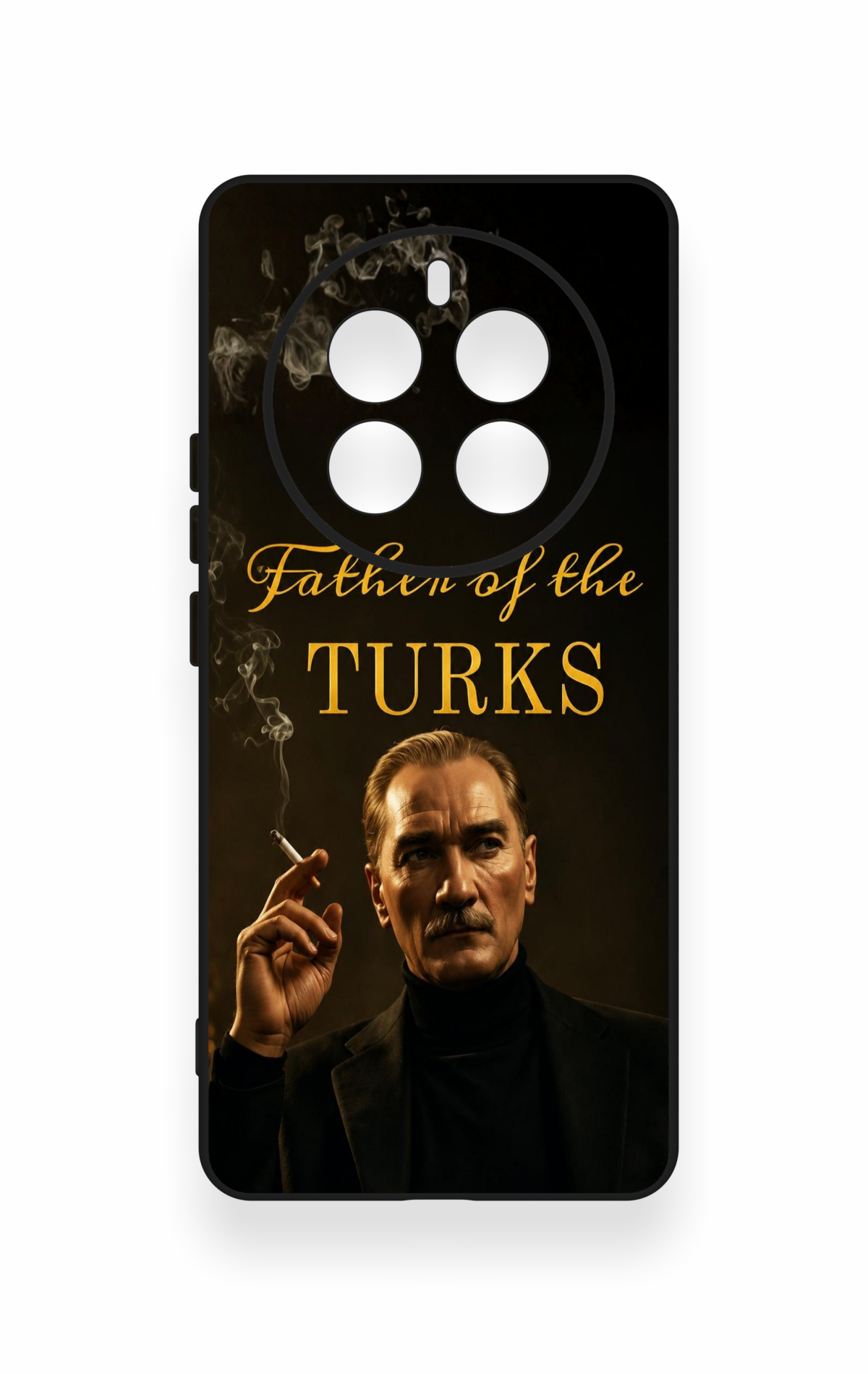 Realme 12 Pro Uyumlu Father Of The Turks Desenli Silikon Kılıf