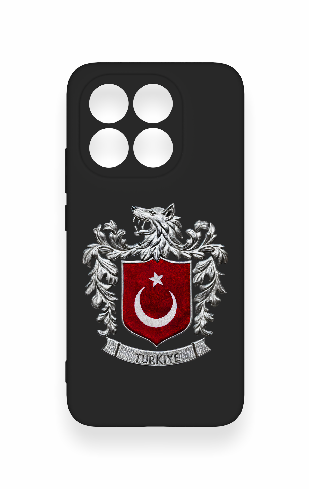 Mi 15T 5G Uyumlu Türk Arma Desenli Silikon Kılıf