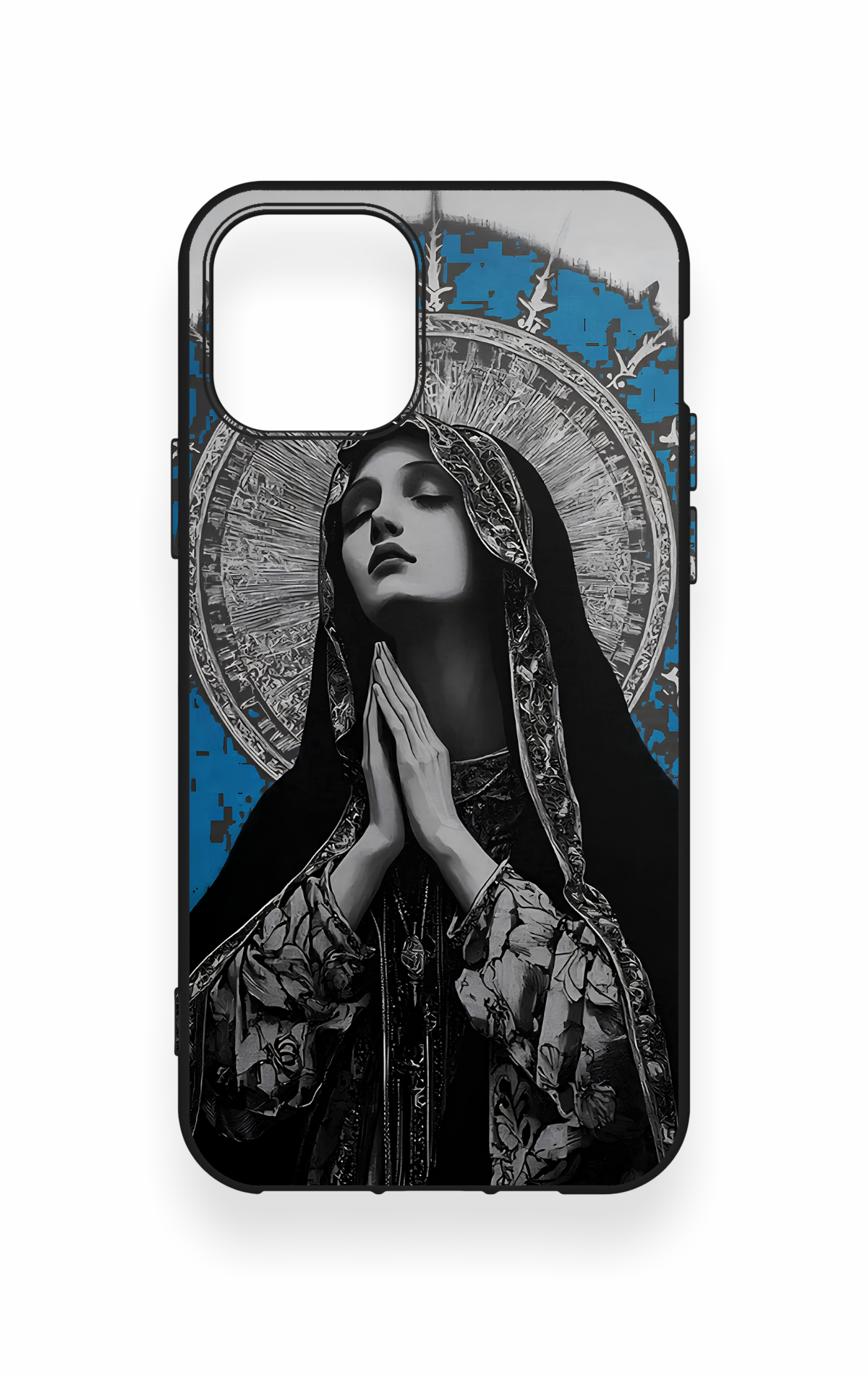 iPhone 11 Pro Uyumlu Rahibe Desenli Silikon Kılıf