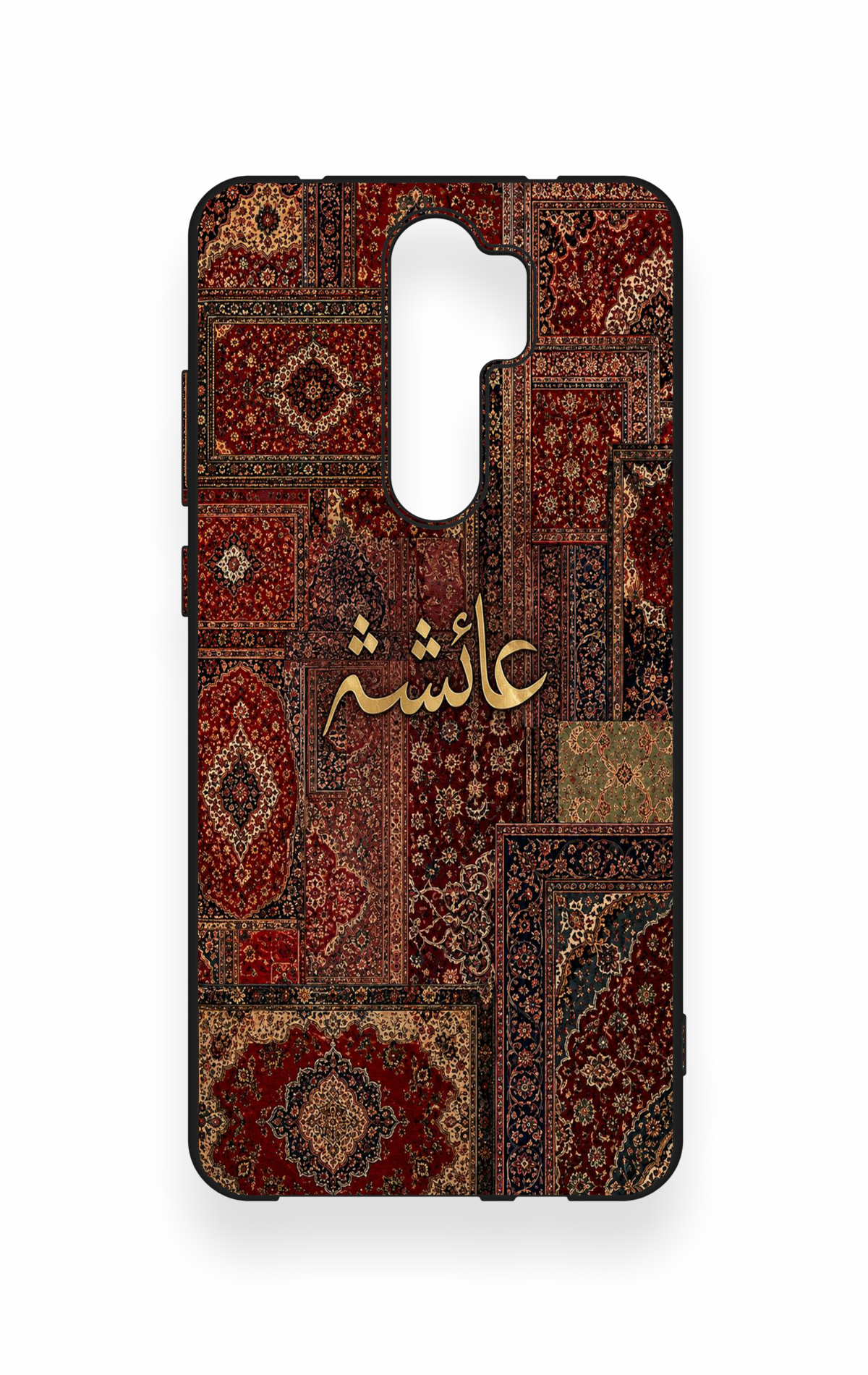 Redmi Note 8 Pro Uyumlu Vintage Halı Desenli Silikon Kılıf