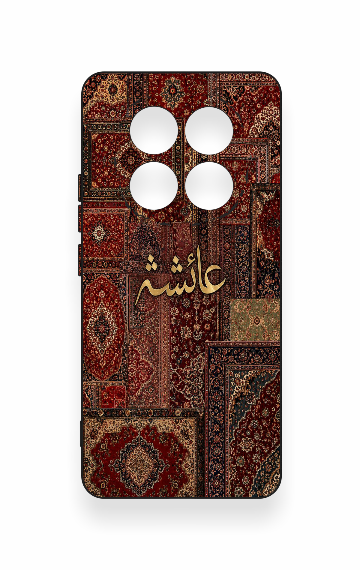 Redmi Note 14 Pro 5G Uyumlu Vintage Halı Desenli Silikon Kılıf