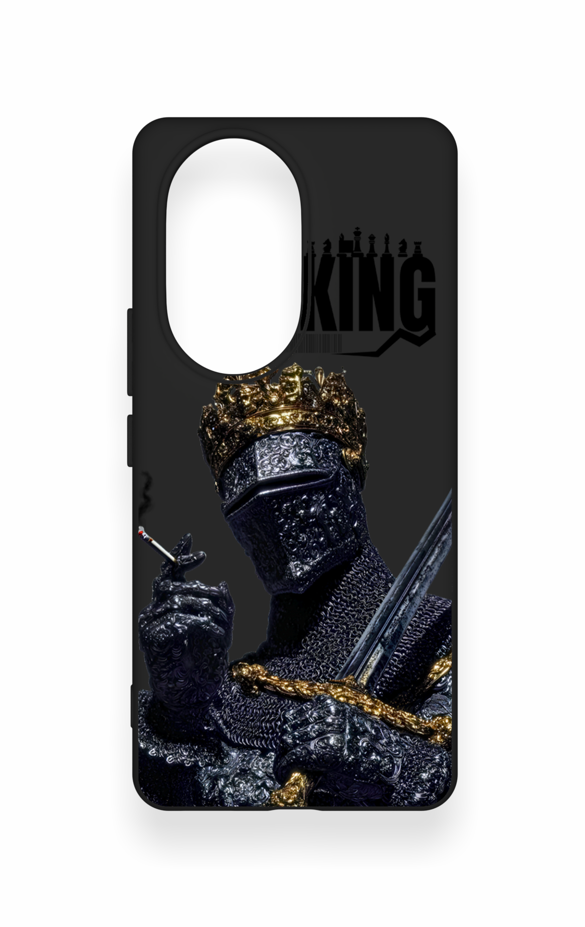 Honor 200 Pro 5G Uyumlu King Desenli Silikon Kılıf