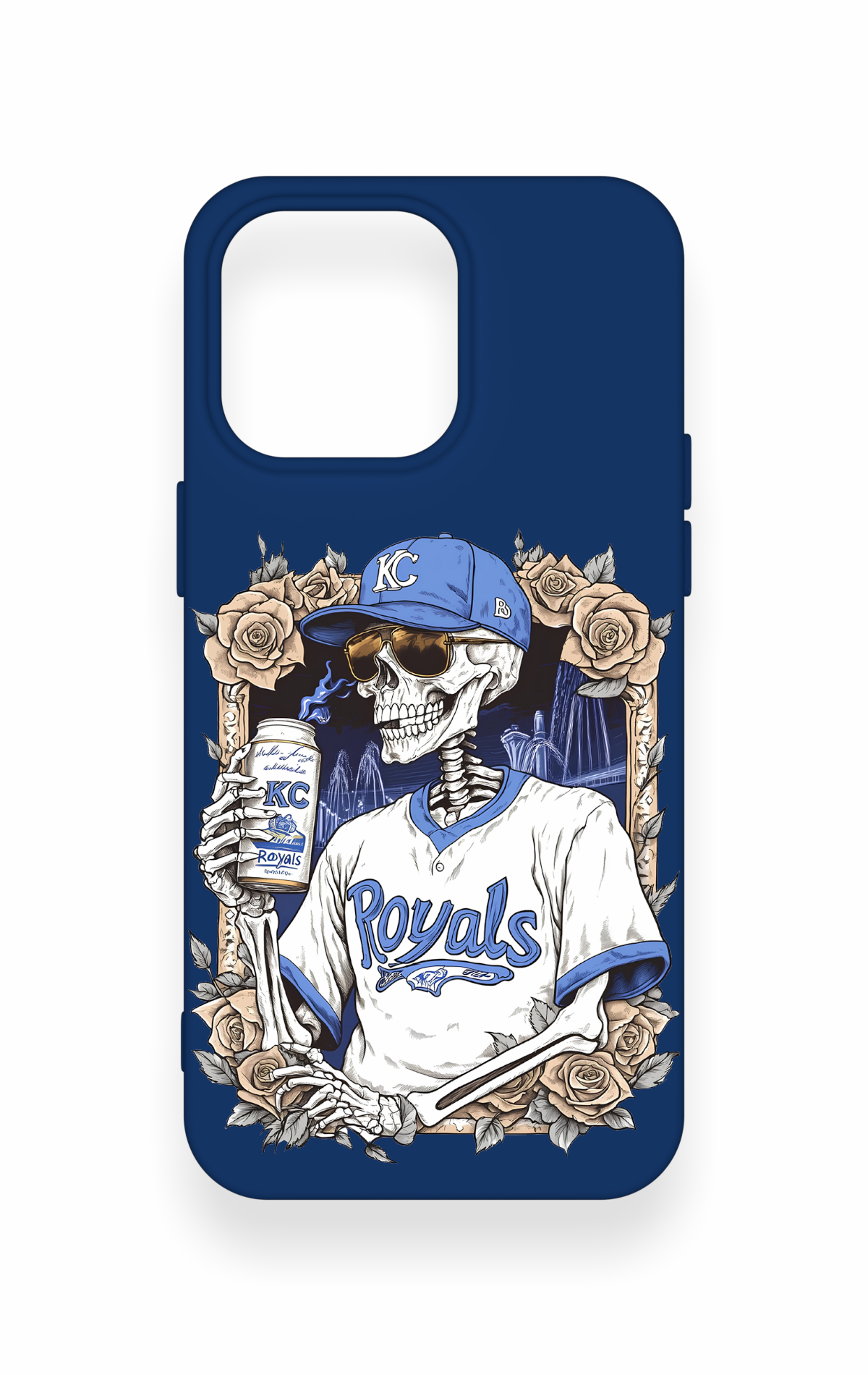 iPhone 15 Pro Max Uyumlu Royals Desenli Silikon Kılıf