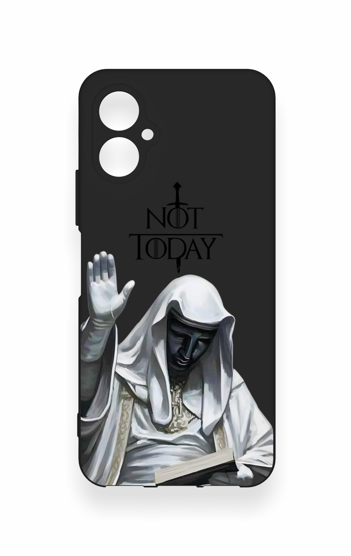 Omix X5 Uyumlu Not Today Desenli Silikon Kılıf