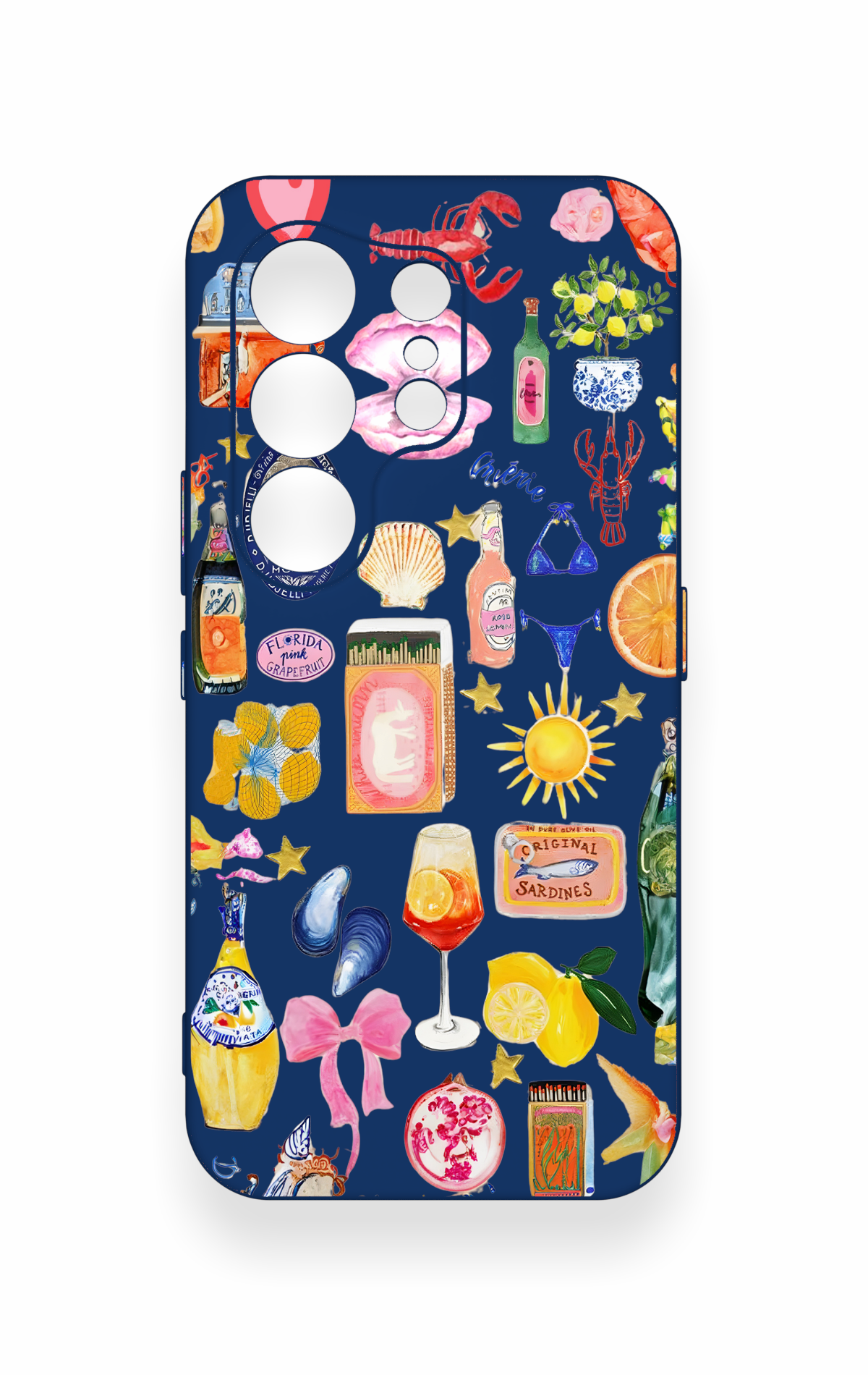 Tecno Camon 50 4G Uyumlu Summer Desenli Silikon Kılıf