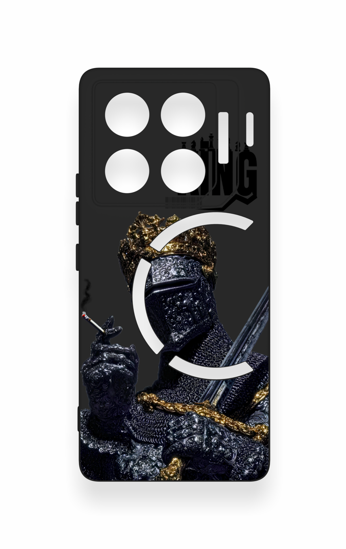 İnfinix Gt 20 Pro Uyumlu King Desenli Silikon Kılıf