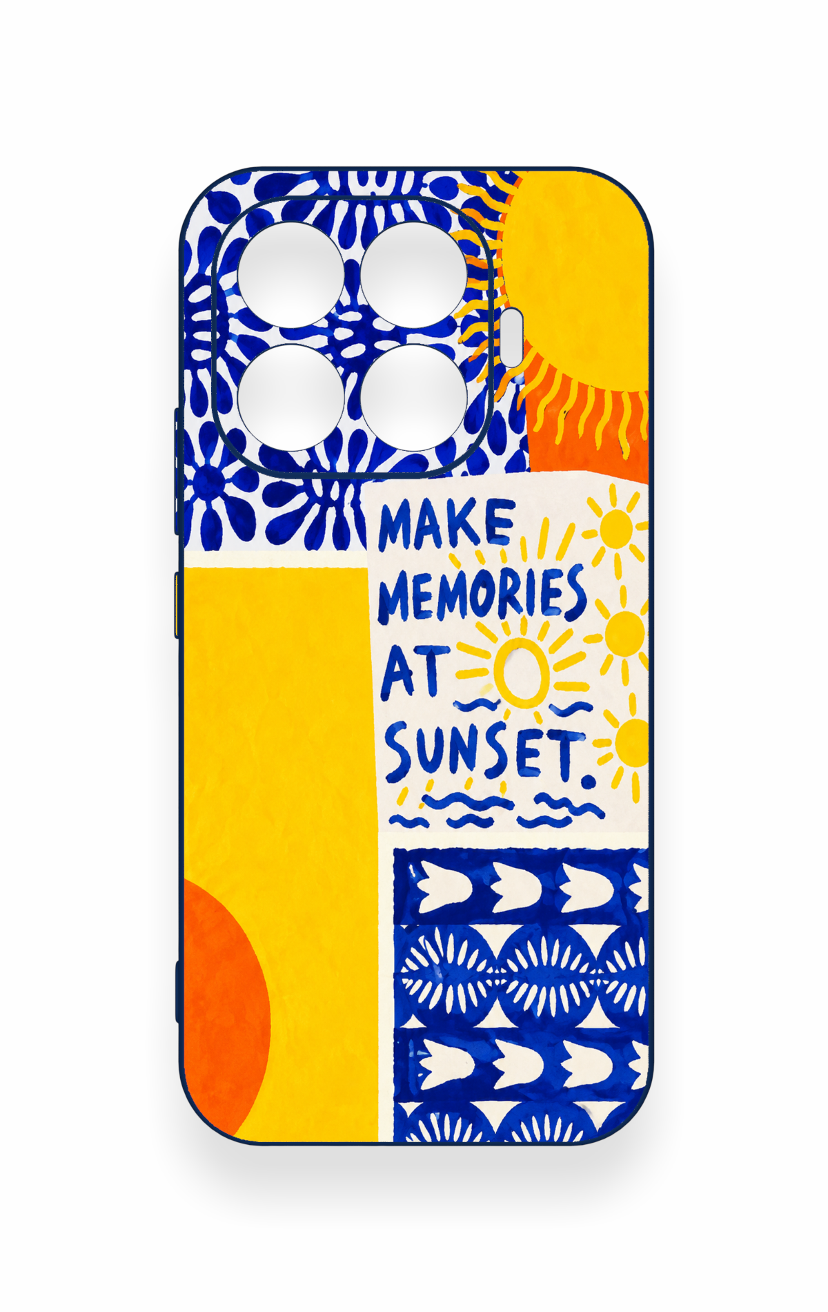 Mi 17T 5G Uyumlu Sunset Desenli Silikon Kılıf