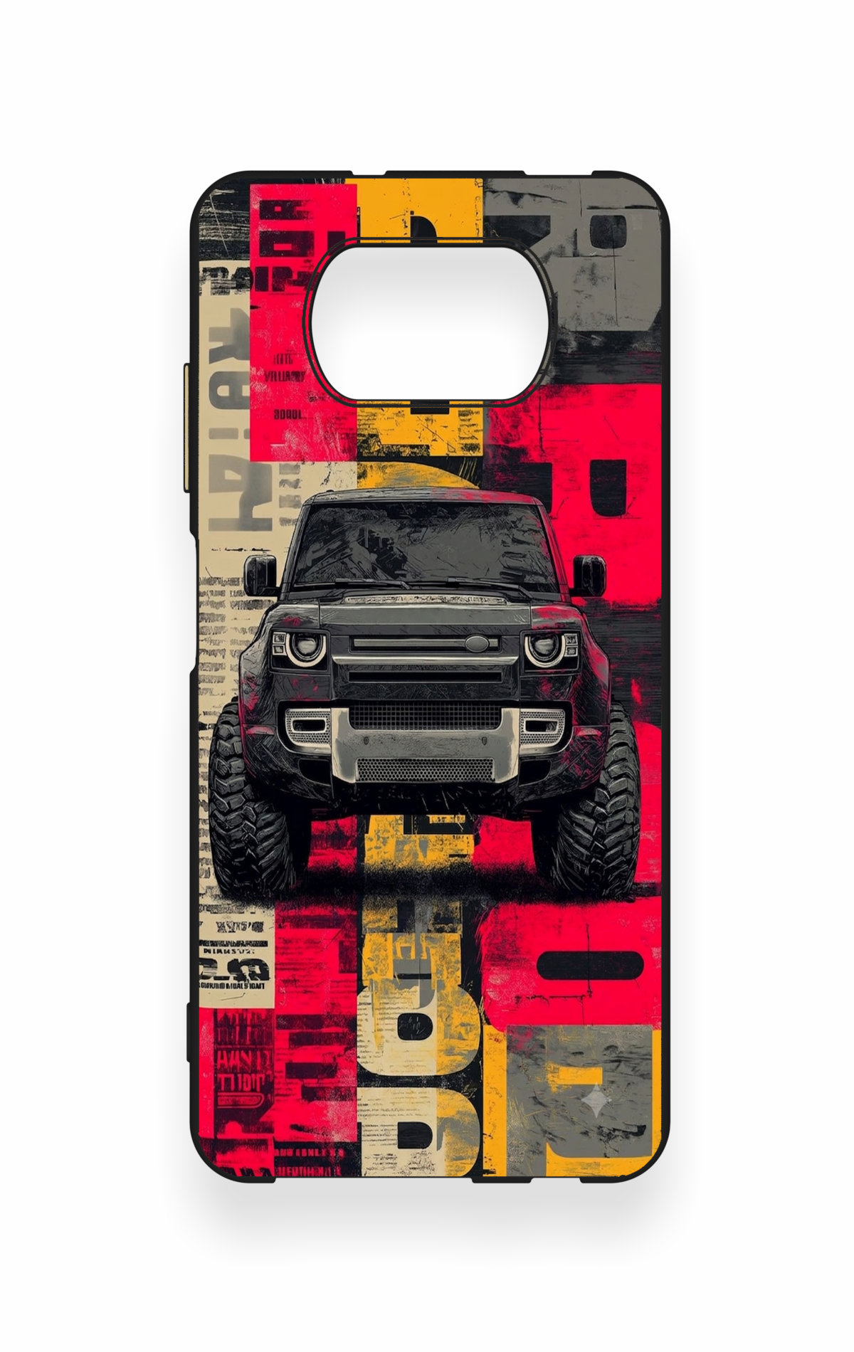 Poco X3 Uyumlu Defender Truck Desenli Silikon Kılıf