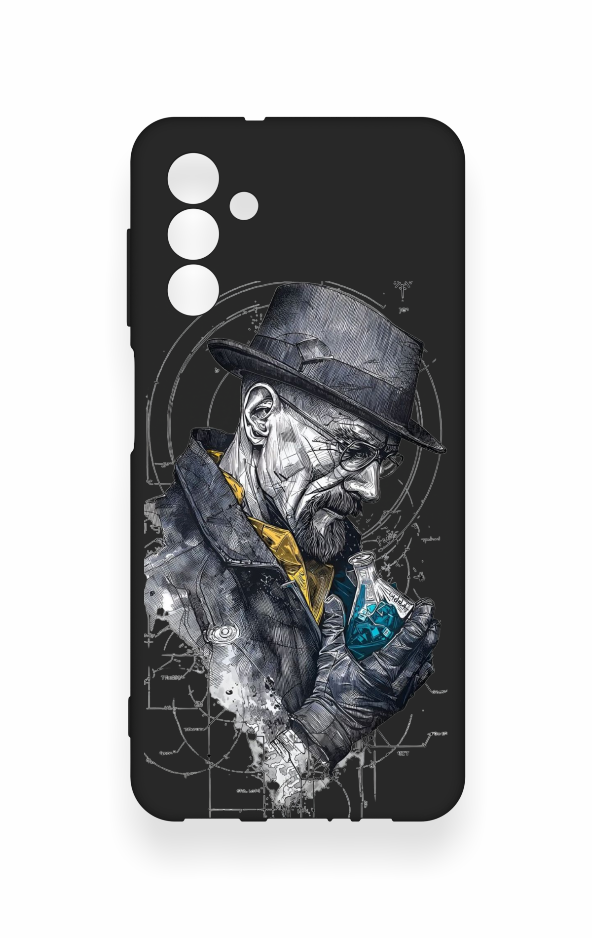 Samsung A04S Uyumlu Walter White Desenli Silikon Kılıf