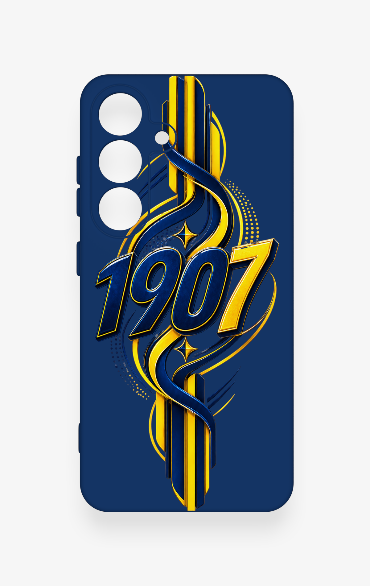 Samsung S25 Uyumlu FB-1907 Desenli Silikon Kılıf
