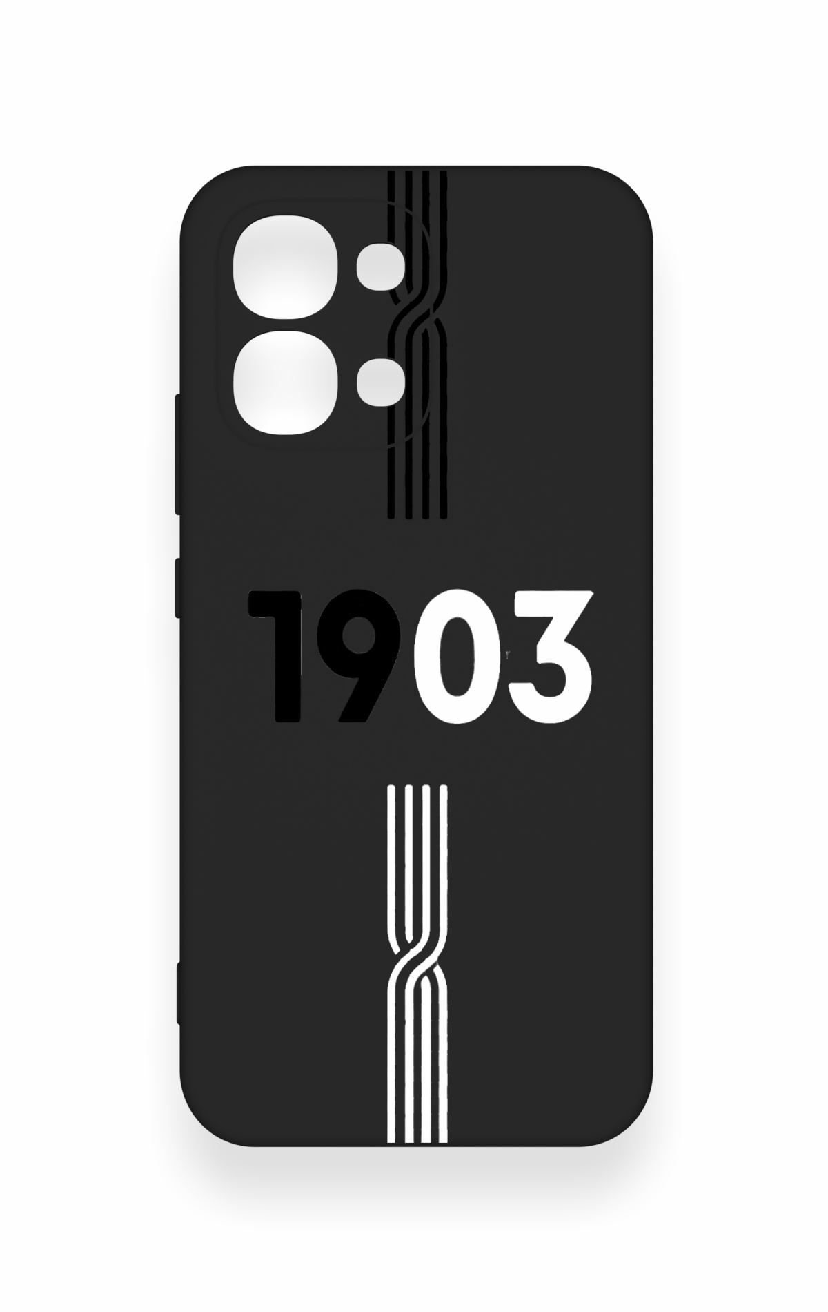 Oppo A6 Pro Uyumlu 1903 Kemer Desenli Silikon Kılıf