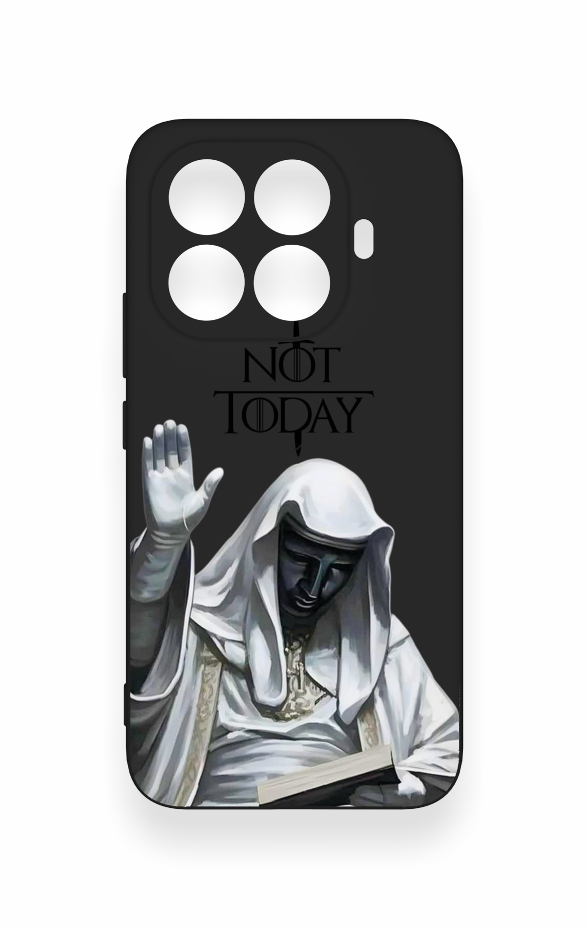 Mi 15T PRO Uyumlu Not Today Desenli Silikon Kılıf