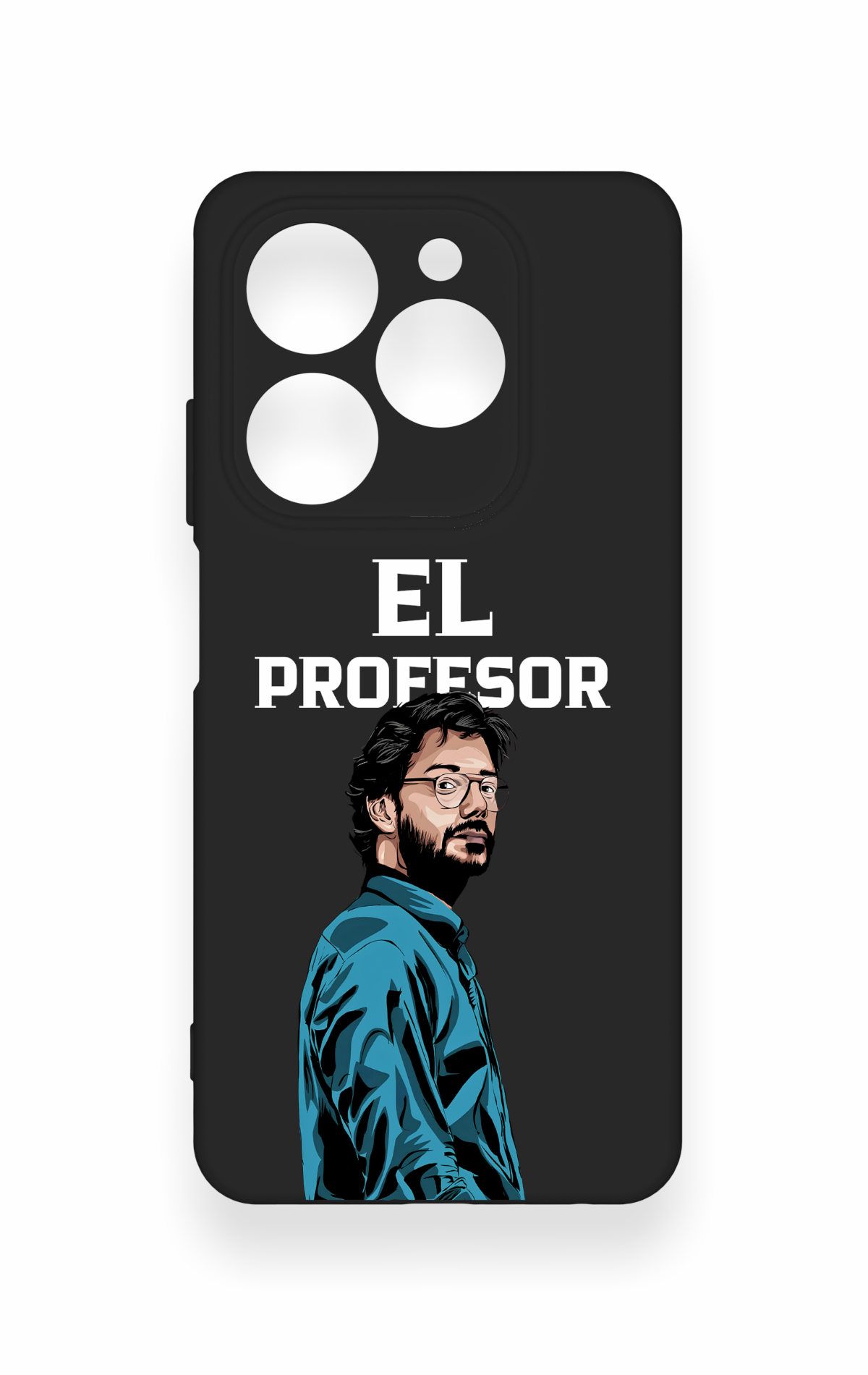 Tecno Spark 20C Uyumlu El Profesor Desenli Silikon Kılıf