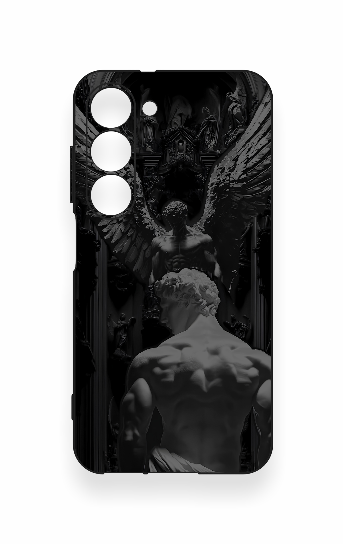 Samsung S23 Uyumlu Icarus Desenli Silikon Kılıf