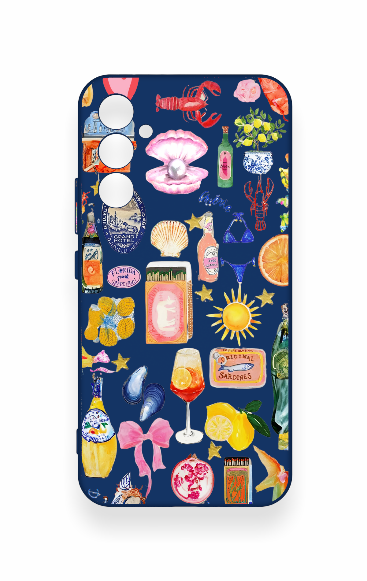 Samsung A34 Uyumlu Summer Desenli Silikon Kılıf