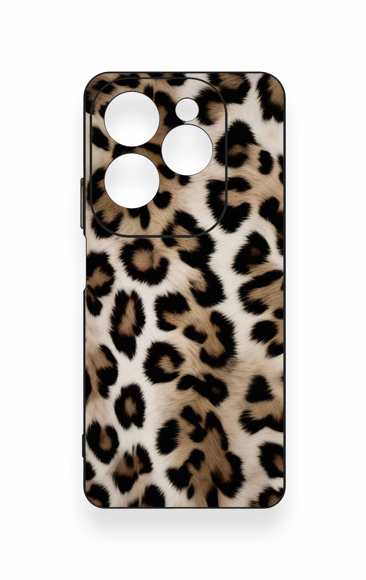 İnfinix Hot 40 Pro Uyumlu Leopar Derisi Desenli Silikon Kılıf