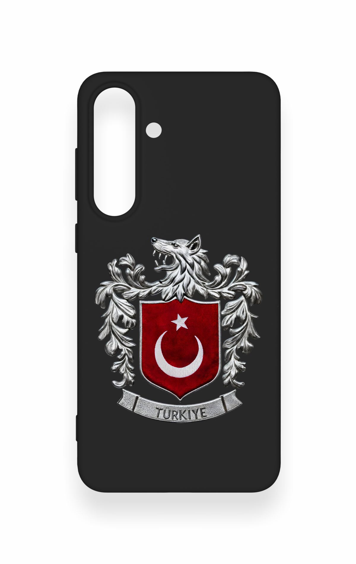 Samsung S25Fe Uyumlu Türk Arma Desenli Silikon Kılıf