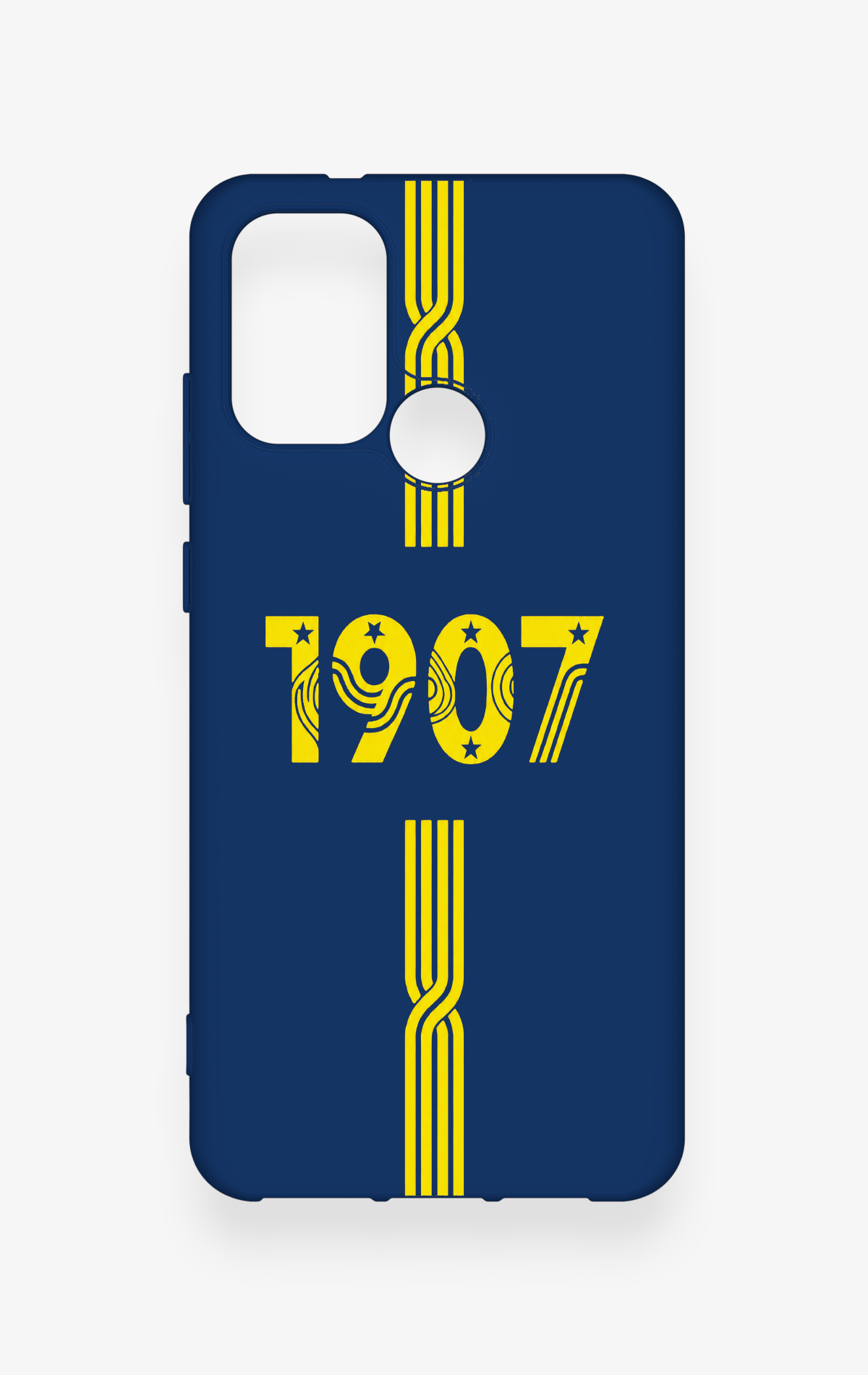 Casper Via F20 Uyumlu 1907 Kemer Desenli Silikon Kılıf