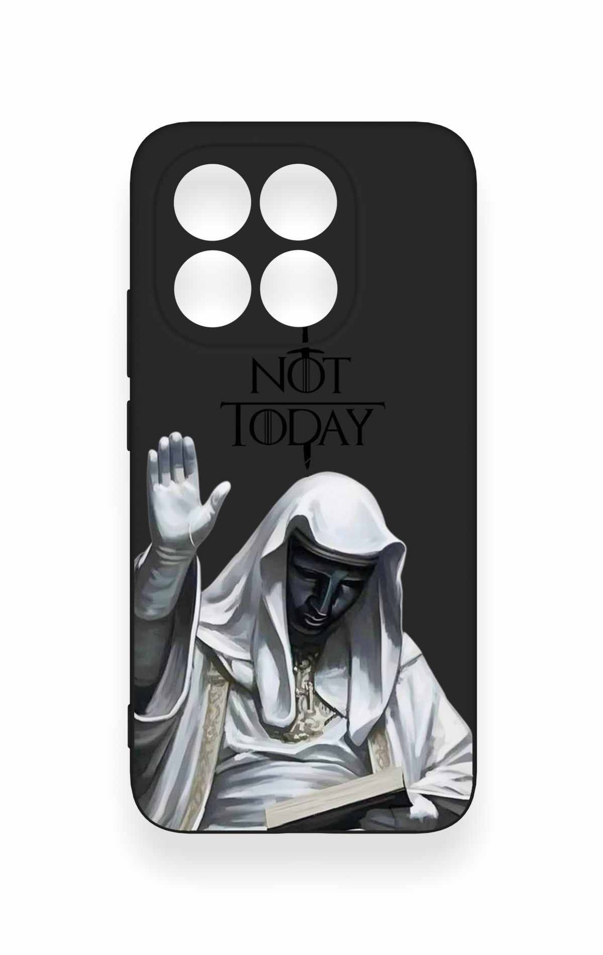 Mi 15T 5G Uyumlu Not Today Desenli Silikon Kılıf