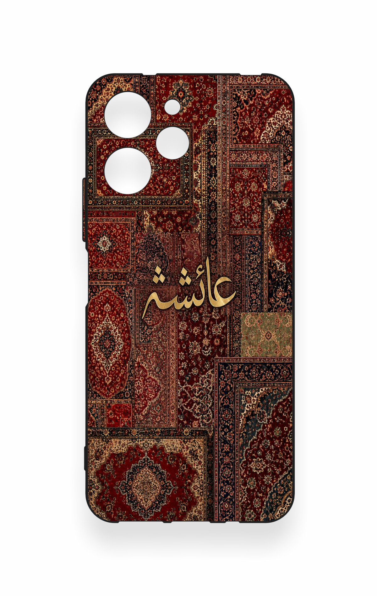 Redmi 12 Uyumlu Vintage Halı Desenli Silikon Kılıf