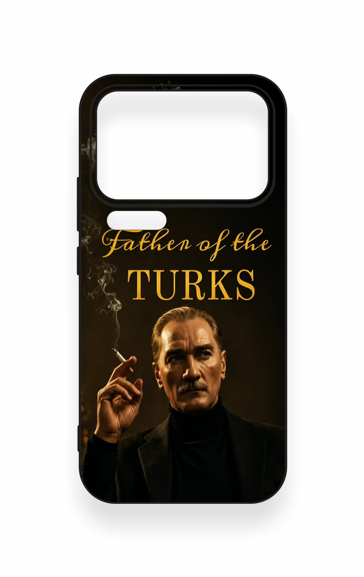 Mi 17 Pro Max Uyumlu Father Of The Turks Desenli Silikon Kılıf