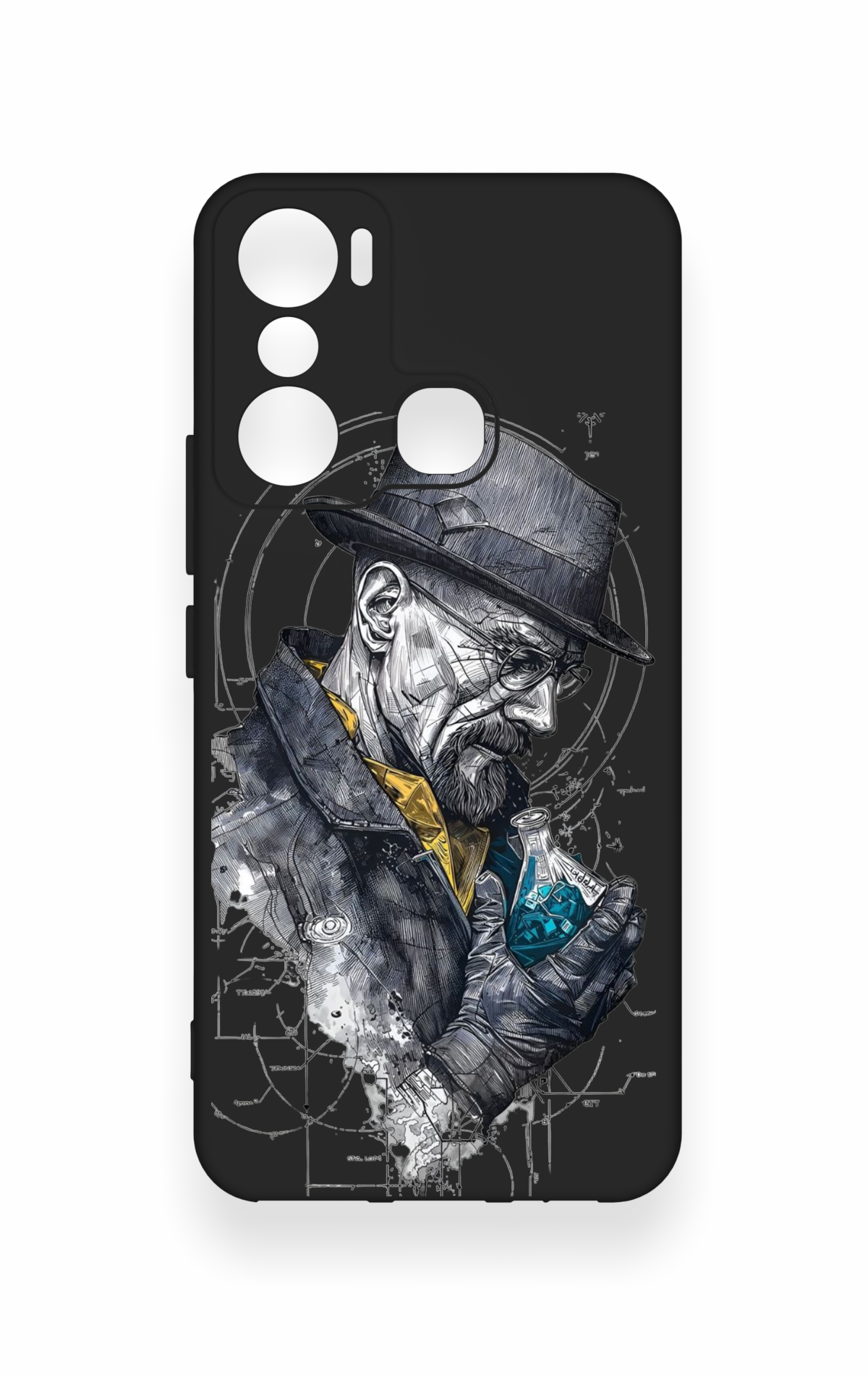 İnfinix Hot 20i Uyumlu Walter White Desenli Silikon Kılıf