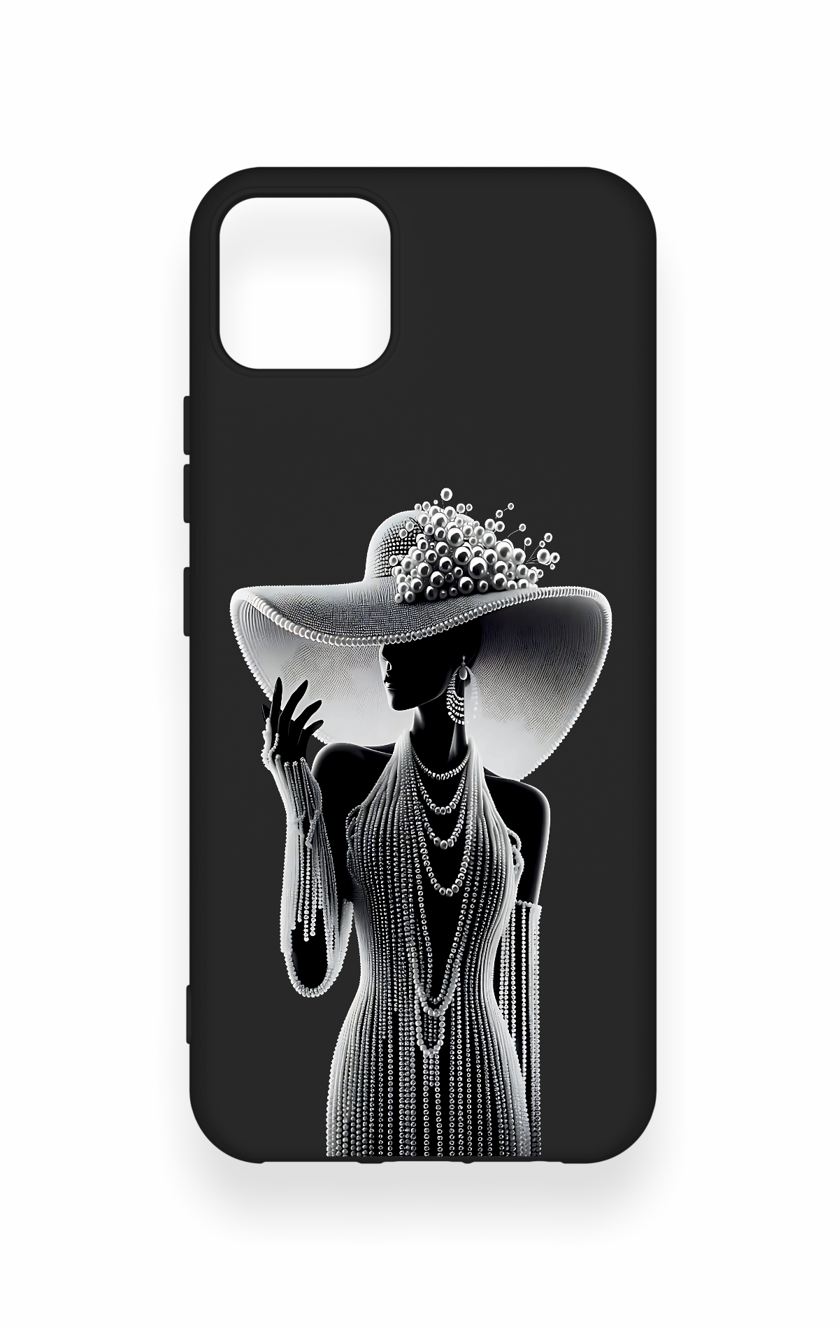 Realme C11 2021 Uyumlu Lady Desenli Silikon Kılıf