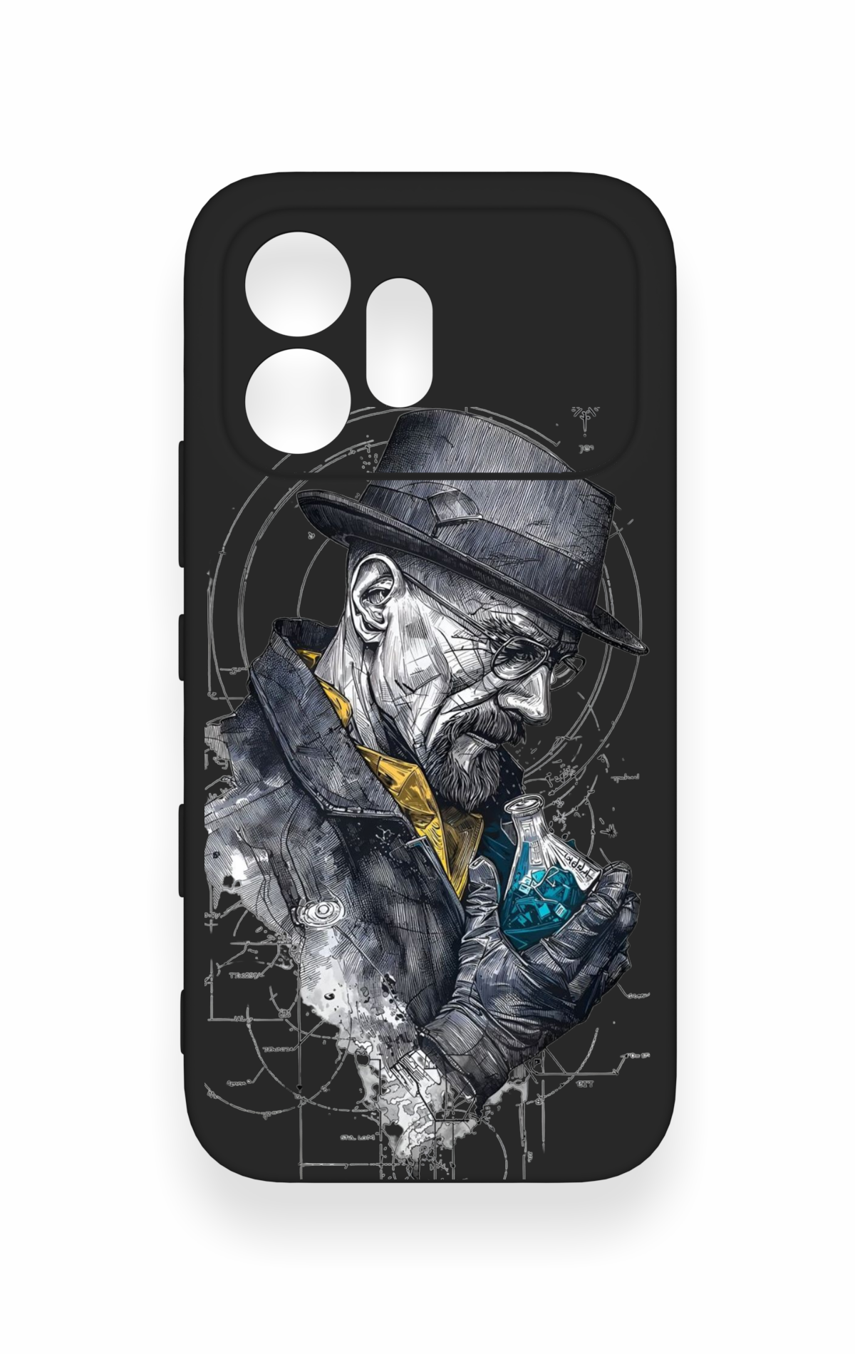 Honor 600 Uyumlu Walter White Desenli Silikon Kılıf