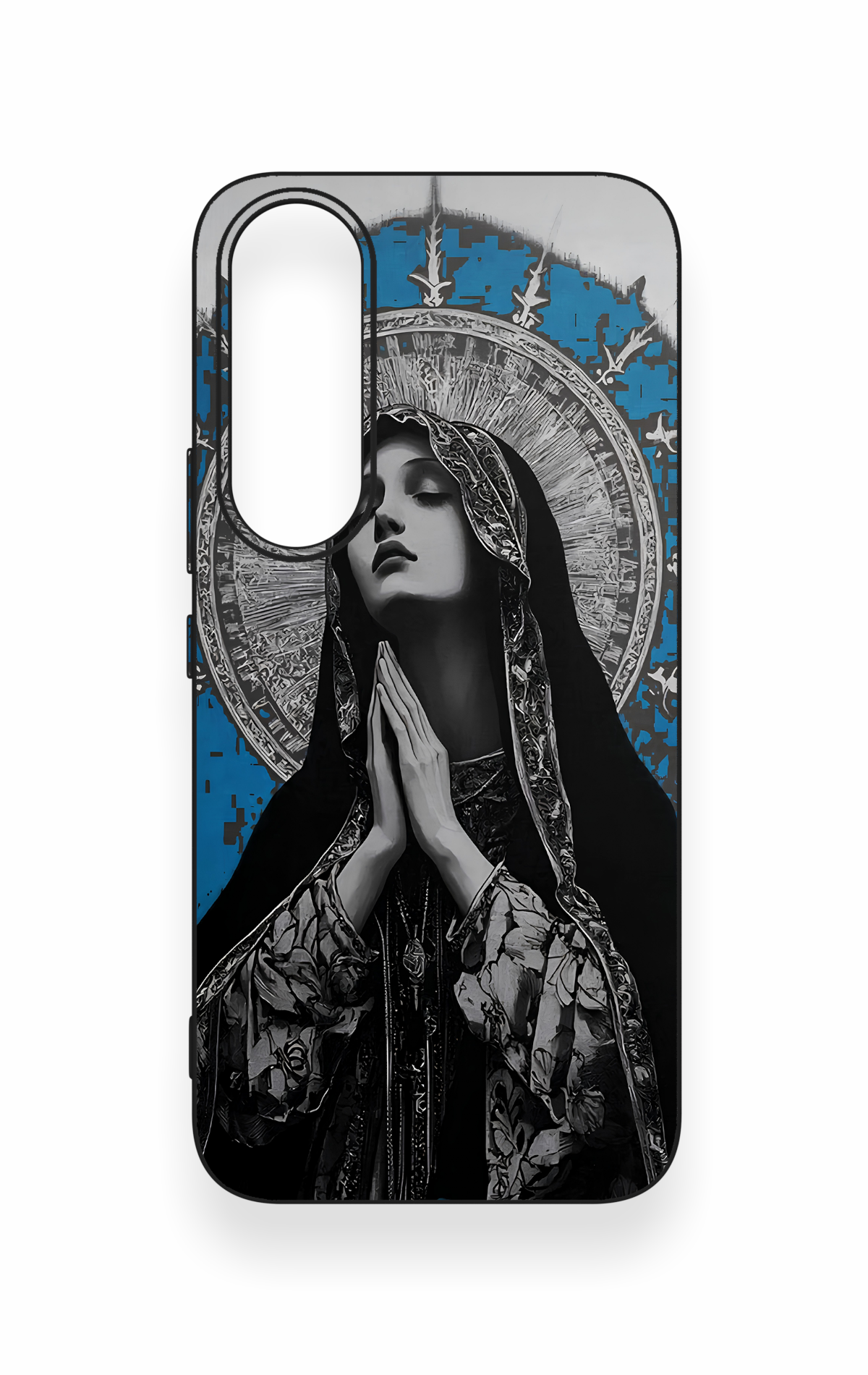 Vivo V70 FE 5G Uyumlu Rahibe Desenli Silikon Kılıf