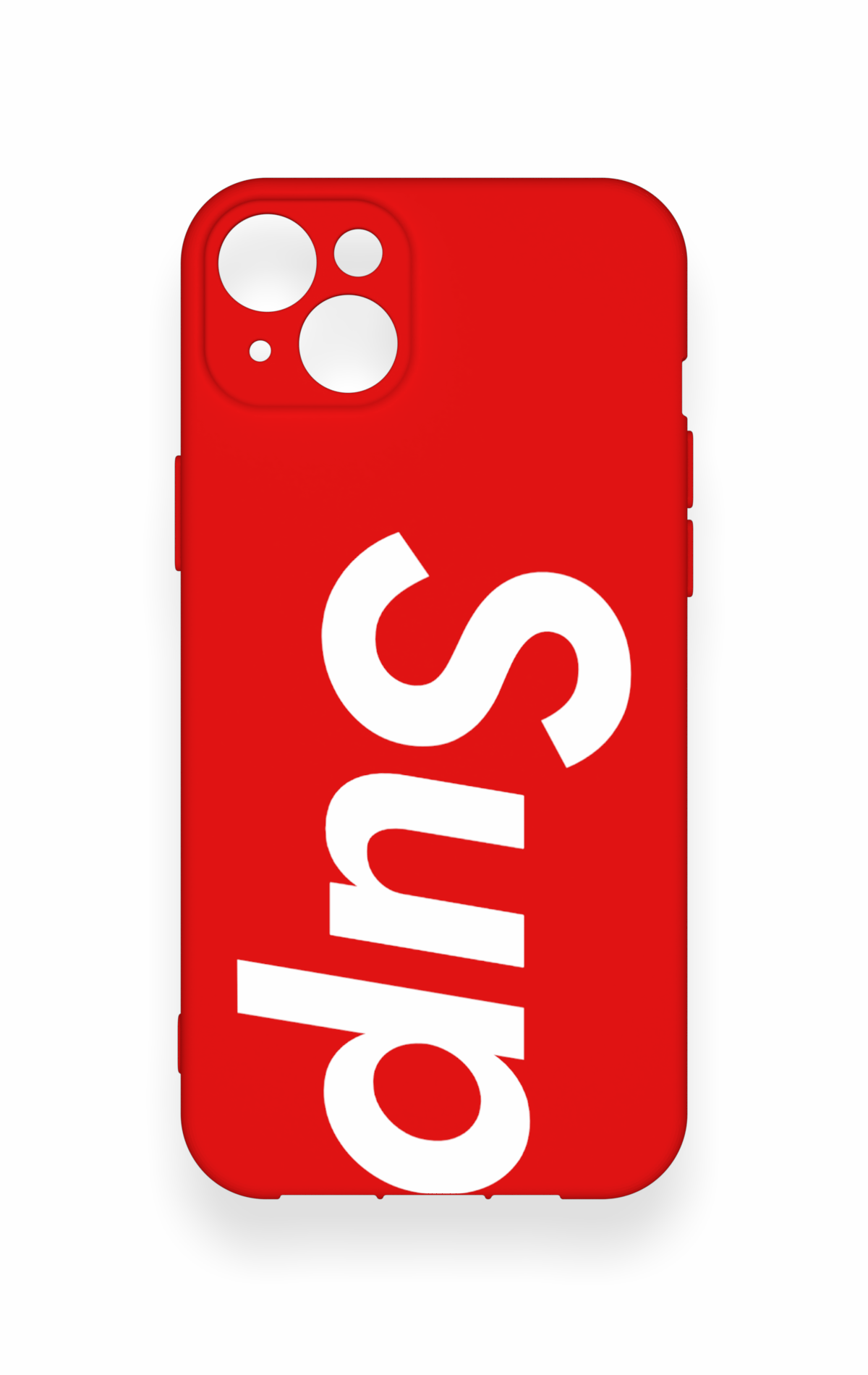 iPhone 14 Plus/15 Plus Uyumlu Sup Desenli Silikon Kılıf