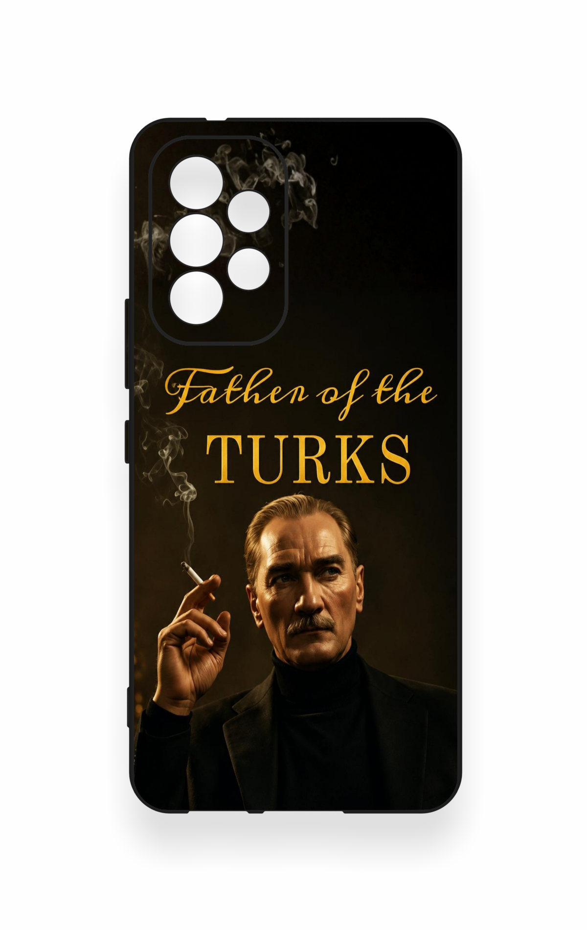Samsung A53 Uyumlu Father Of The Turks Desenli Silikon Kılıf