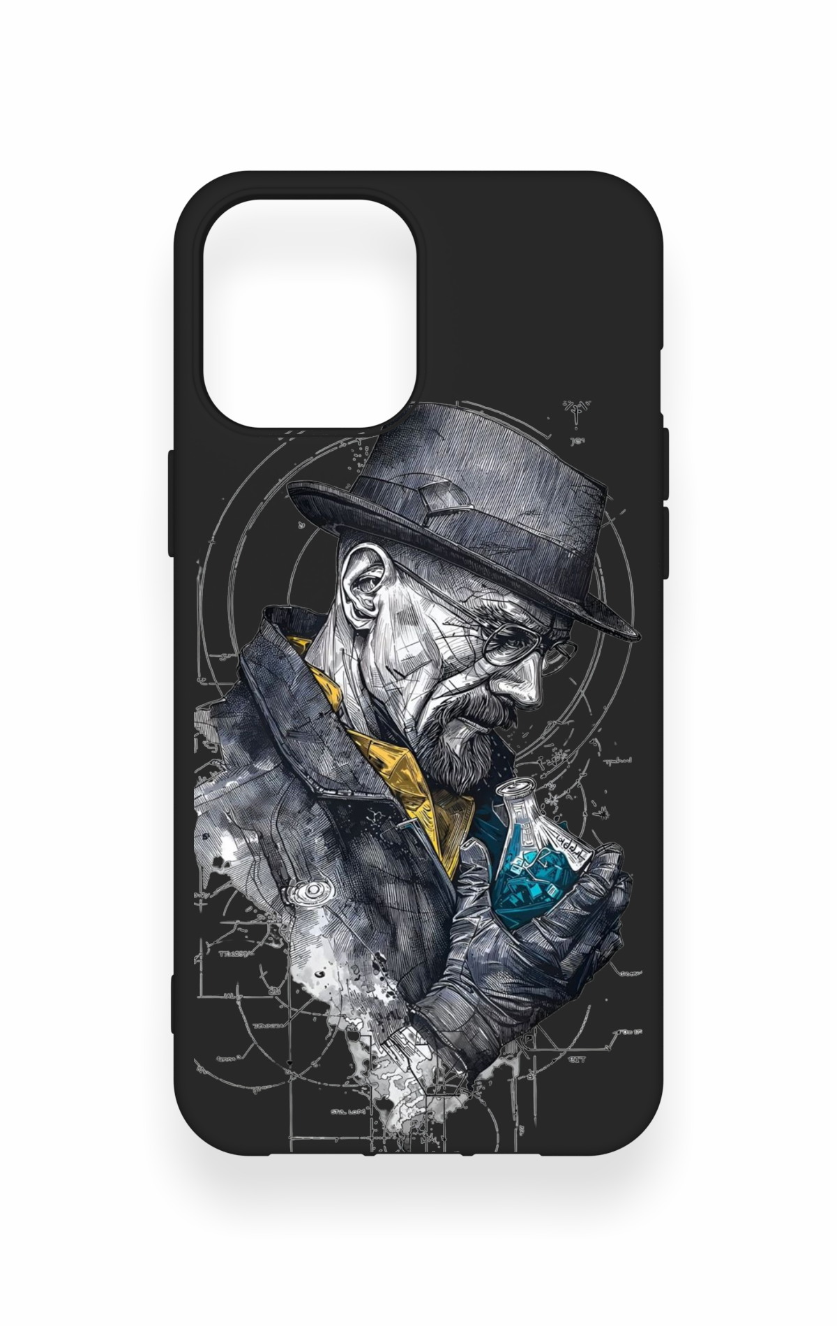 iPhone 12 Pro Max Uyumlu Walter White Desenli Silikon Kılıf