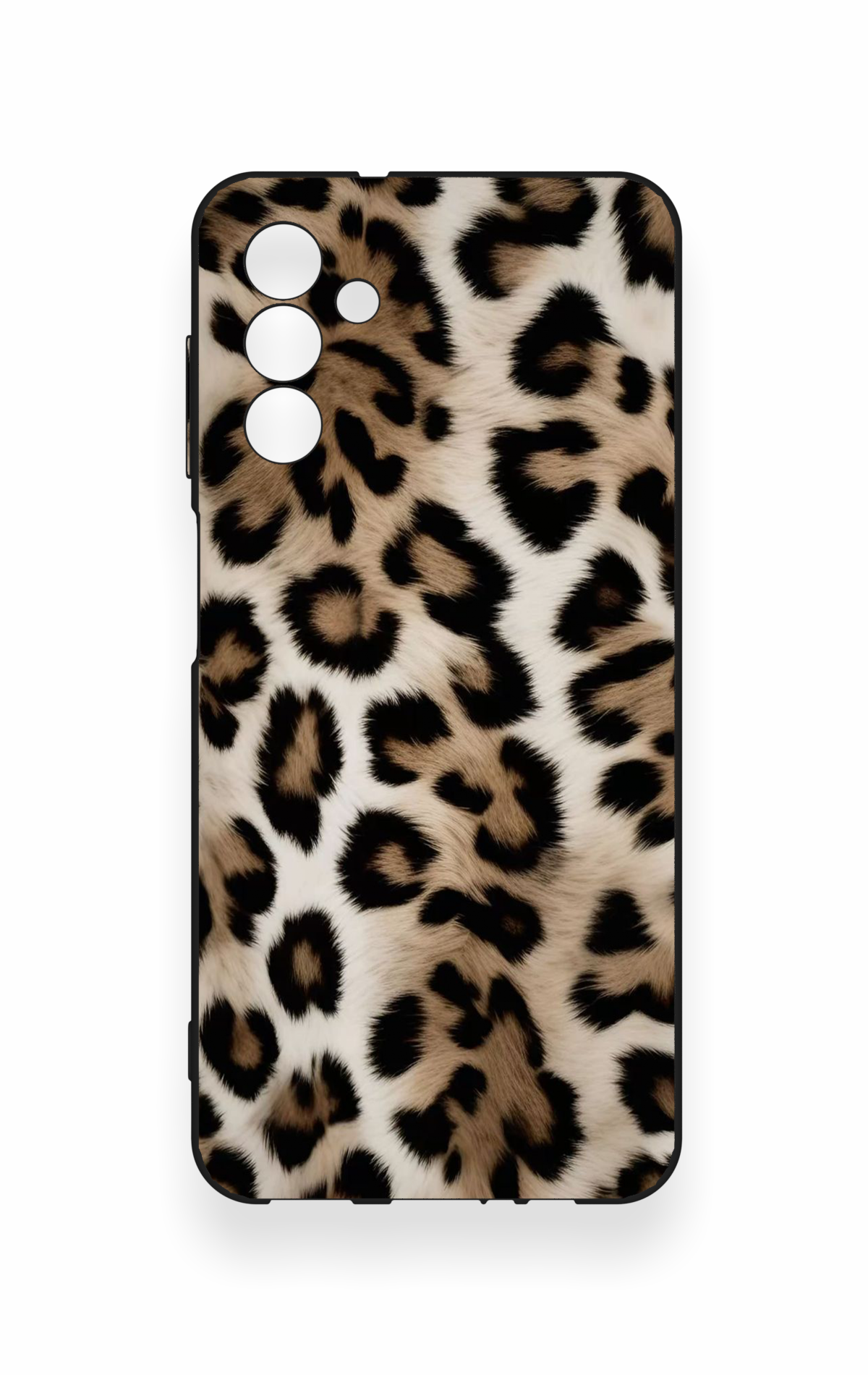 Samsung A04S Uyumlu Leopar Derisi Desenli Silikon Kılıf