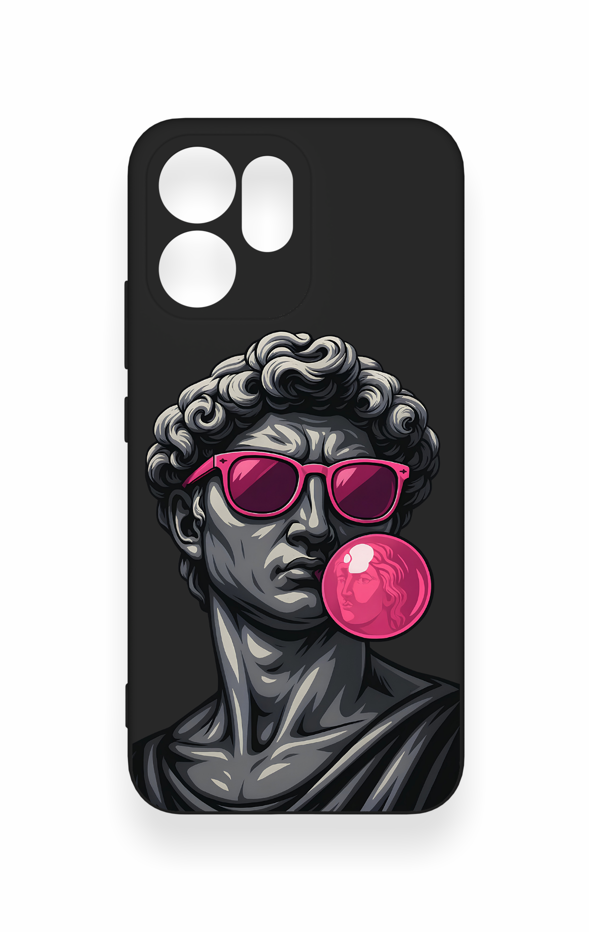 Oppo Reno 14F Uyumlu Pop David Desenli Silikon Kılıf