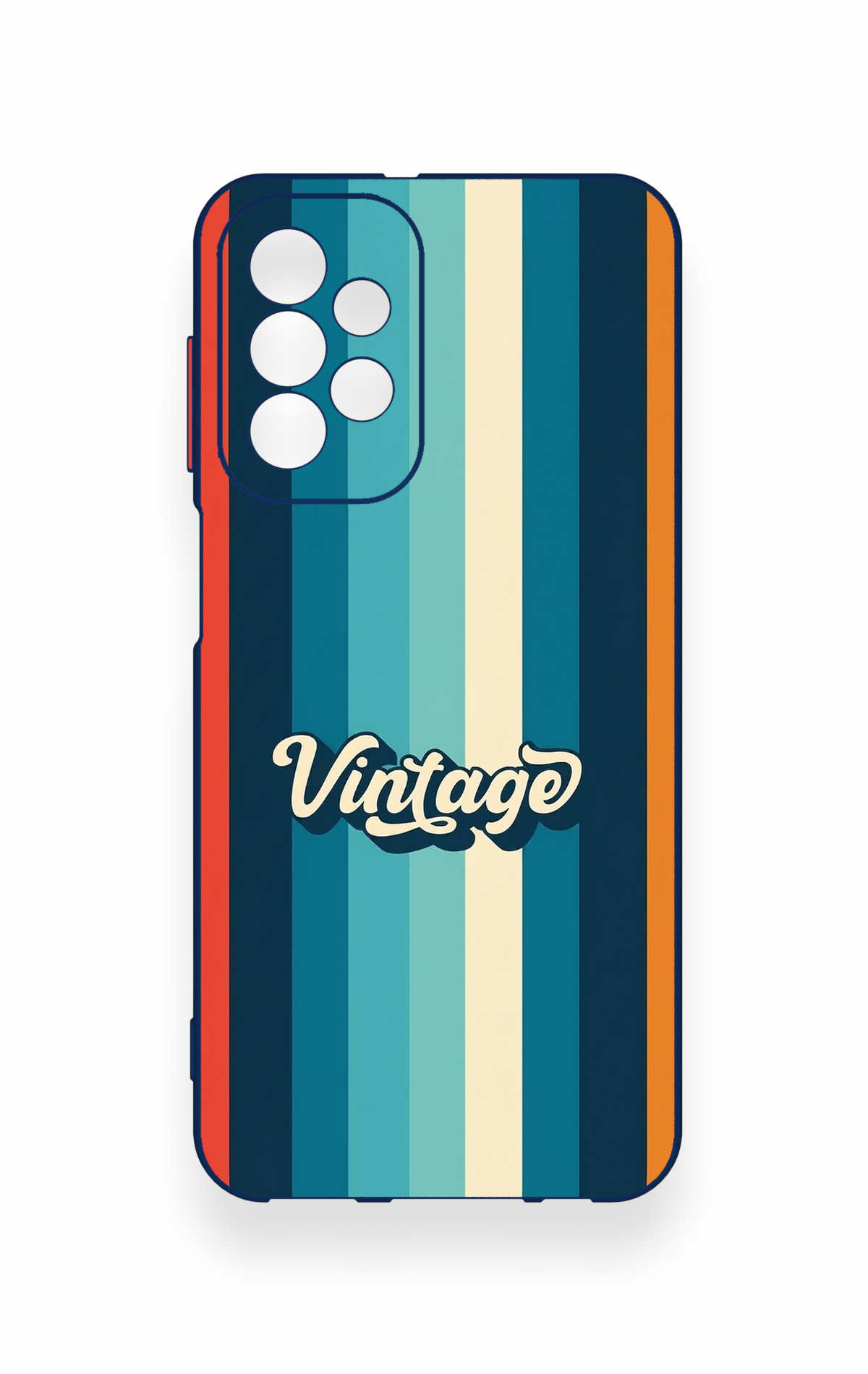 Samsung A23 Uyumlu Vintage Desenli Silikon Kılıf